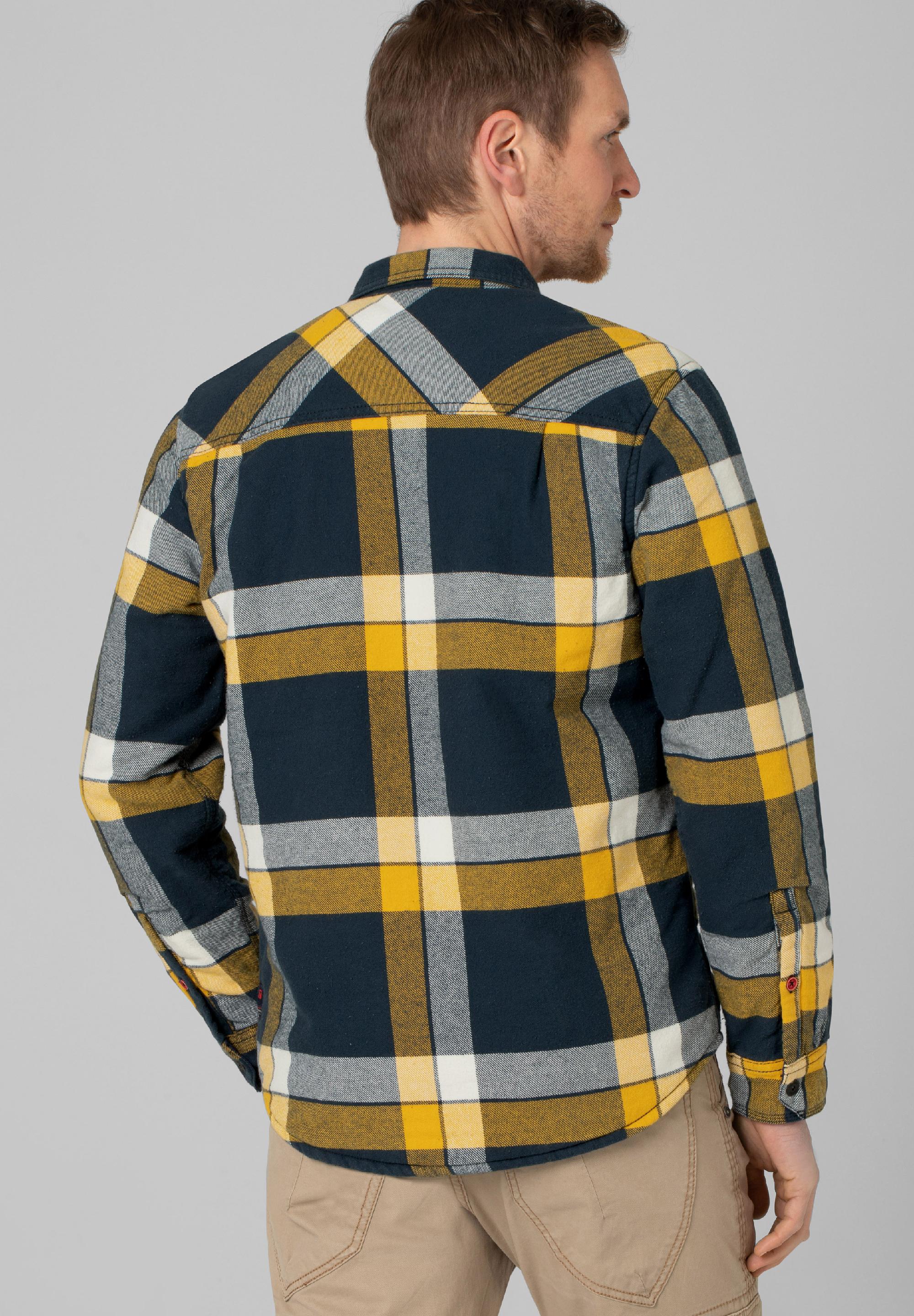 Padded Flannell Overshirt