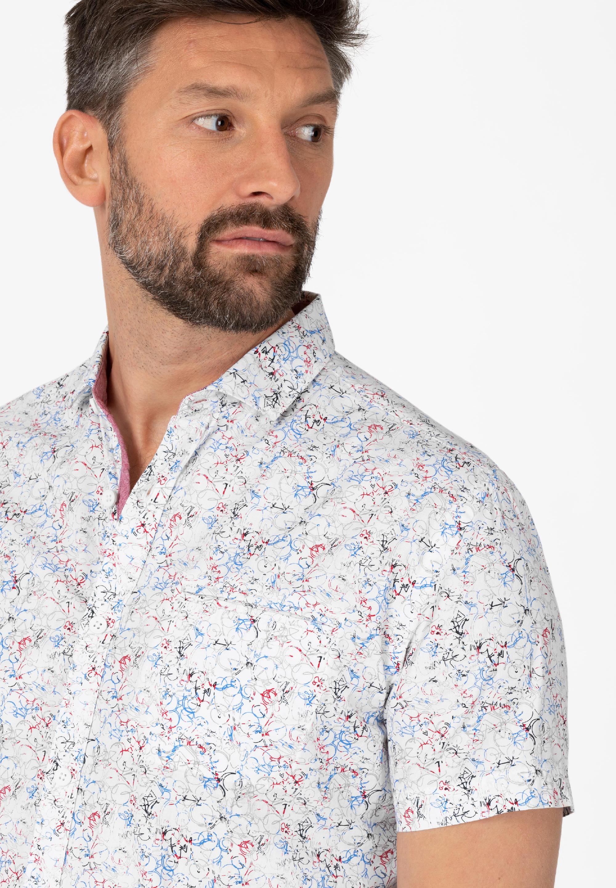 Printed Shortsleeve Shirt print