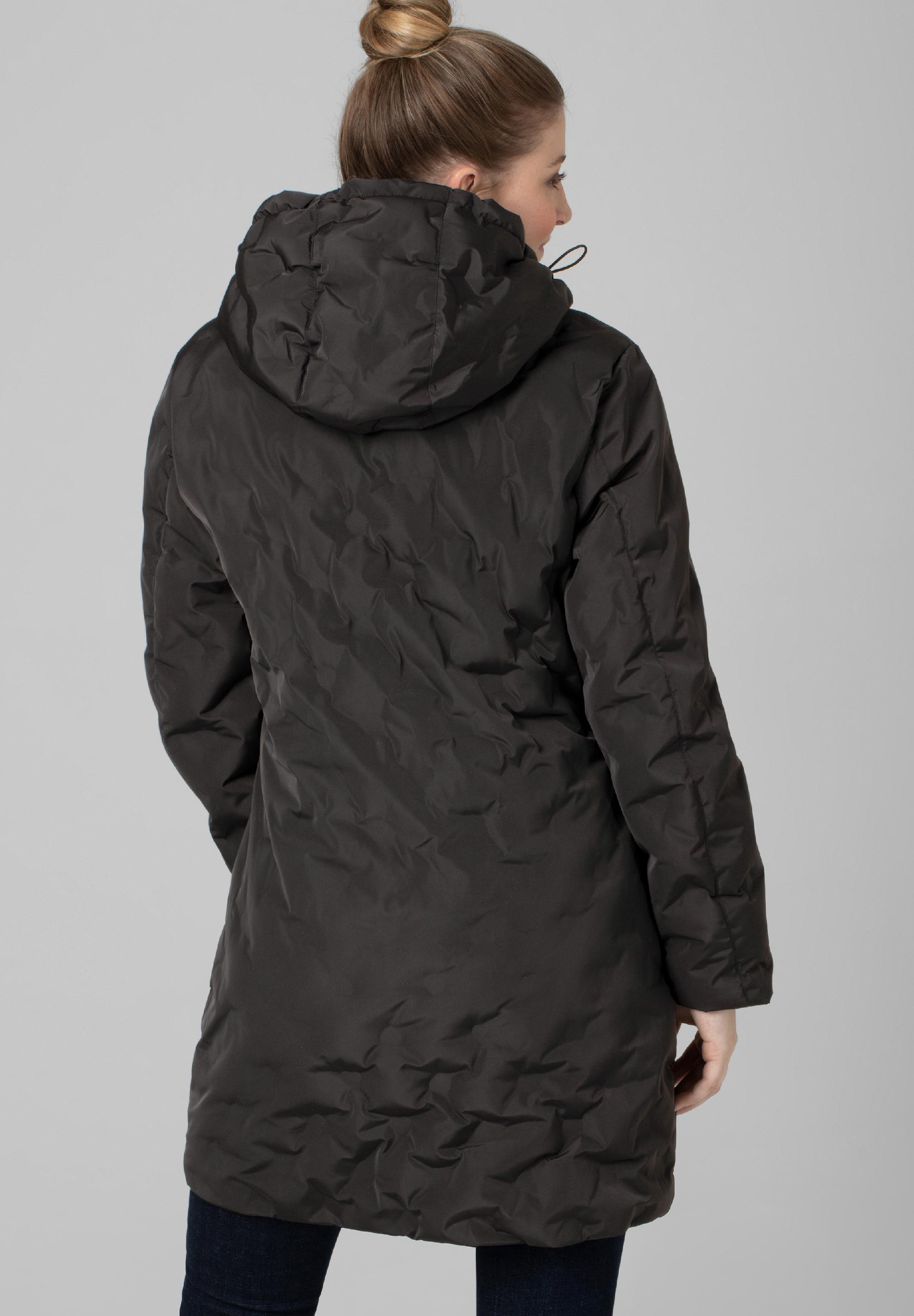 Long Bonded Coat zipper