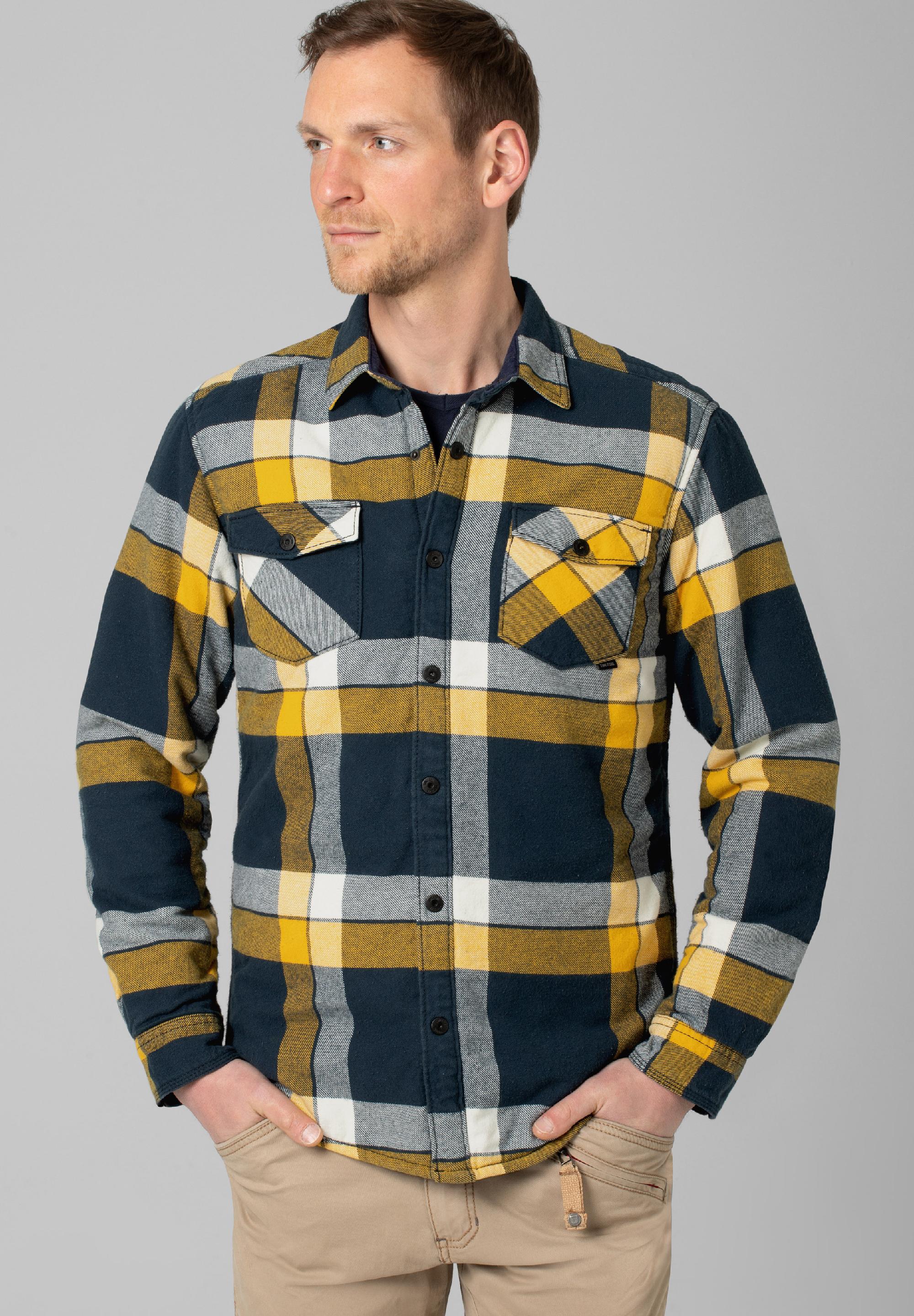 Padded Flannell Overshirt