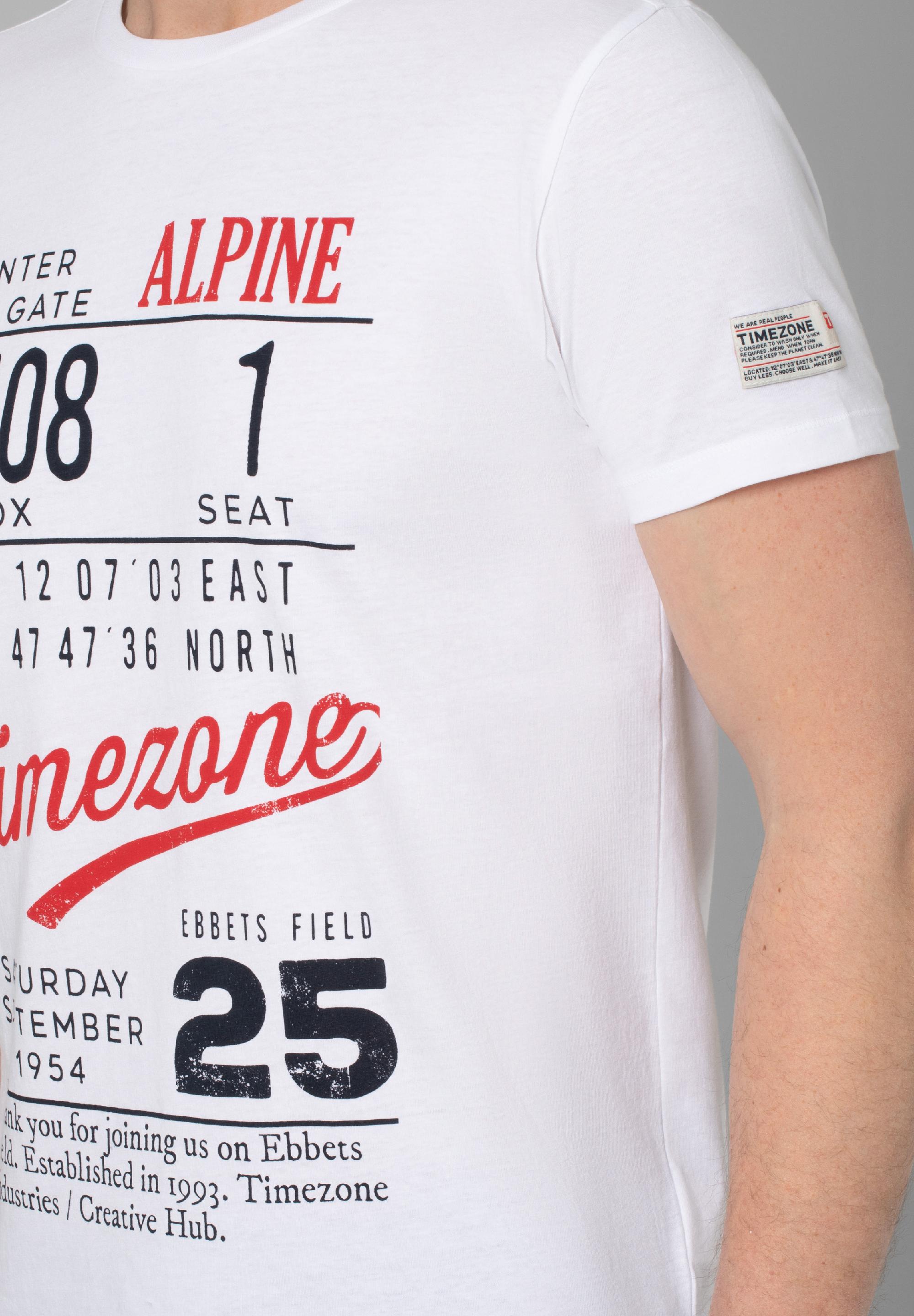 Alpine Ticket T-Shirt print