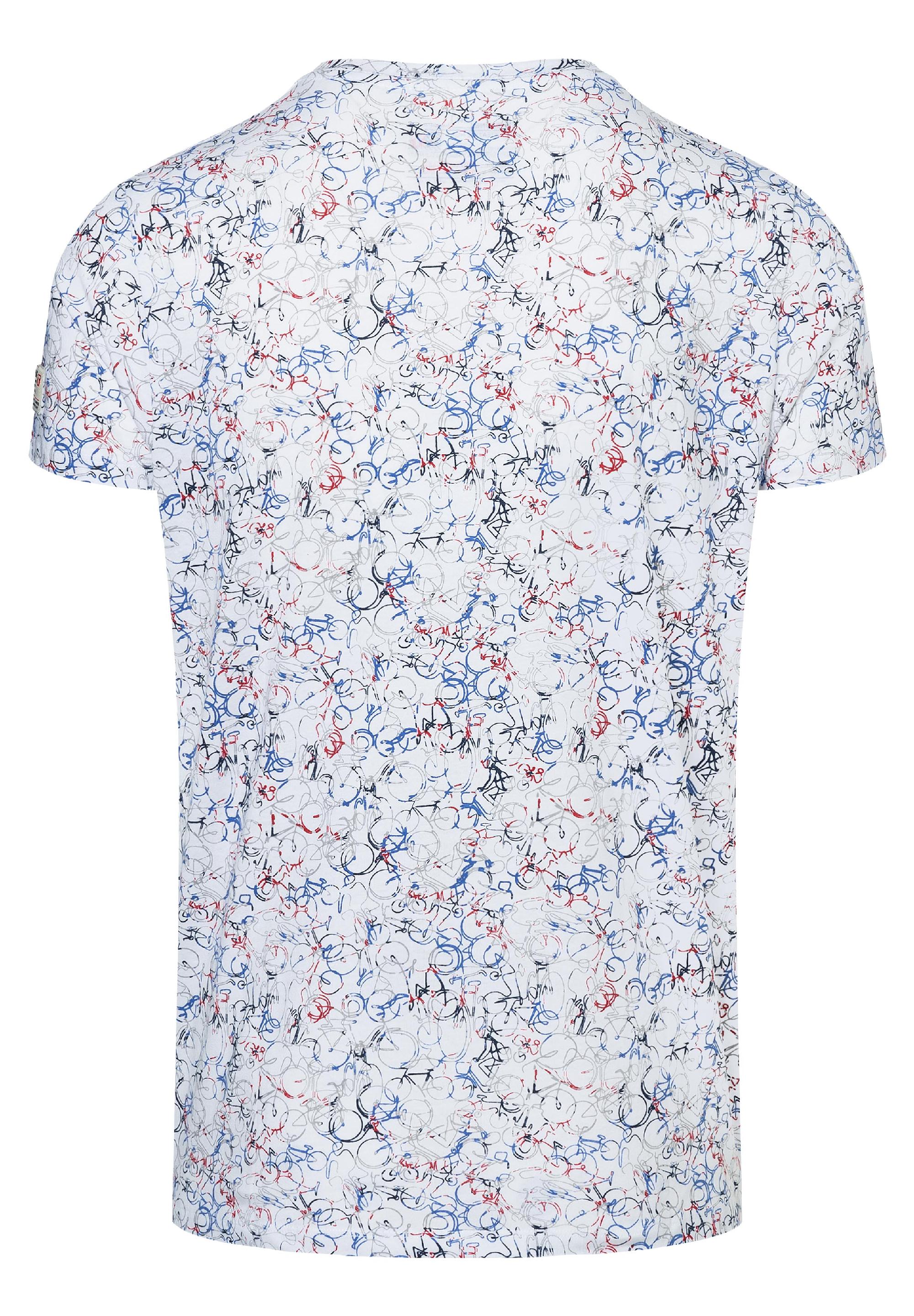 Printed V T-Shirt print