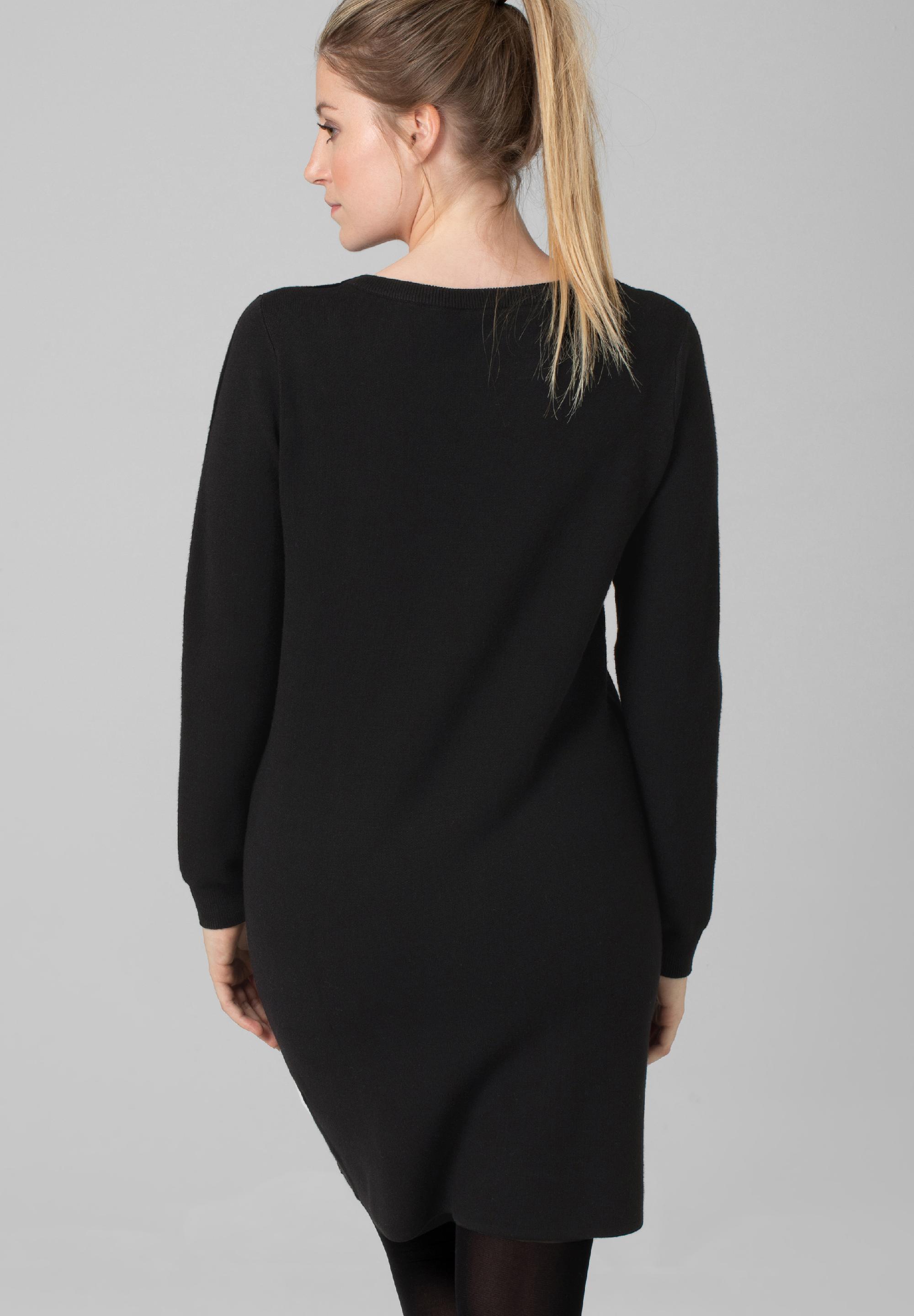 Boat Neck Dress print