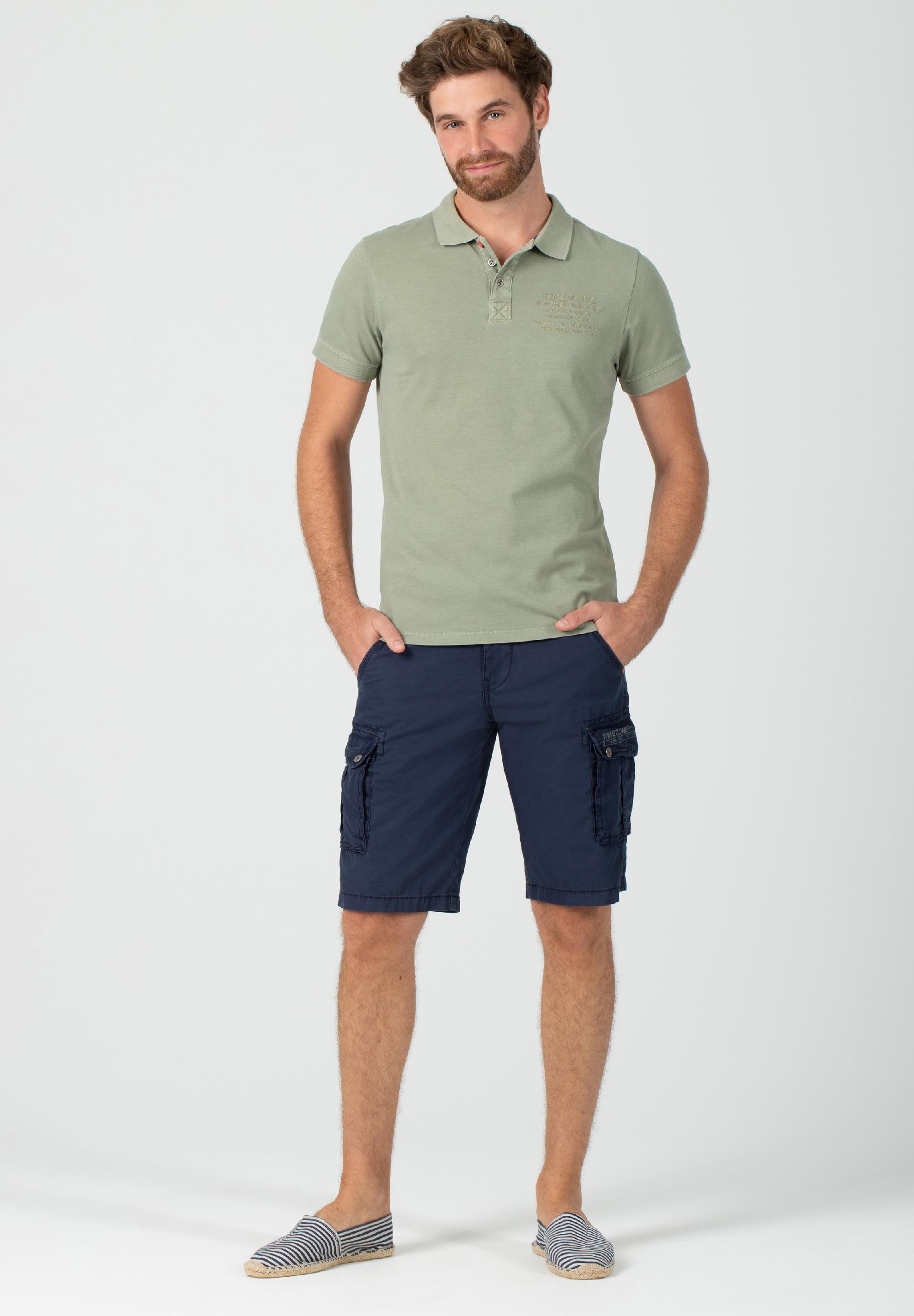 Loose MaguireTZ Cargo Shorts incl. belt print / belt