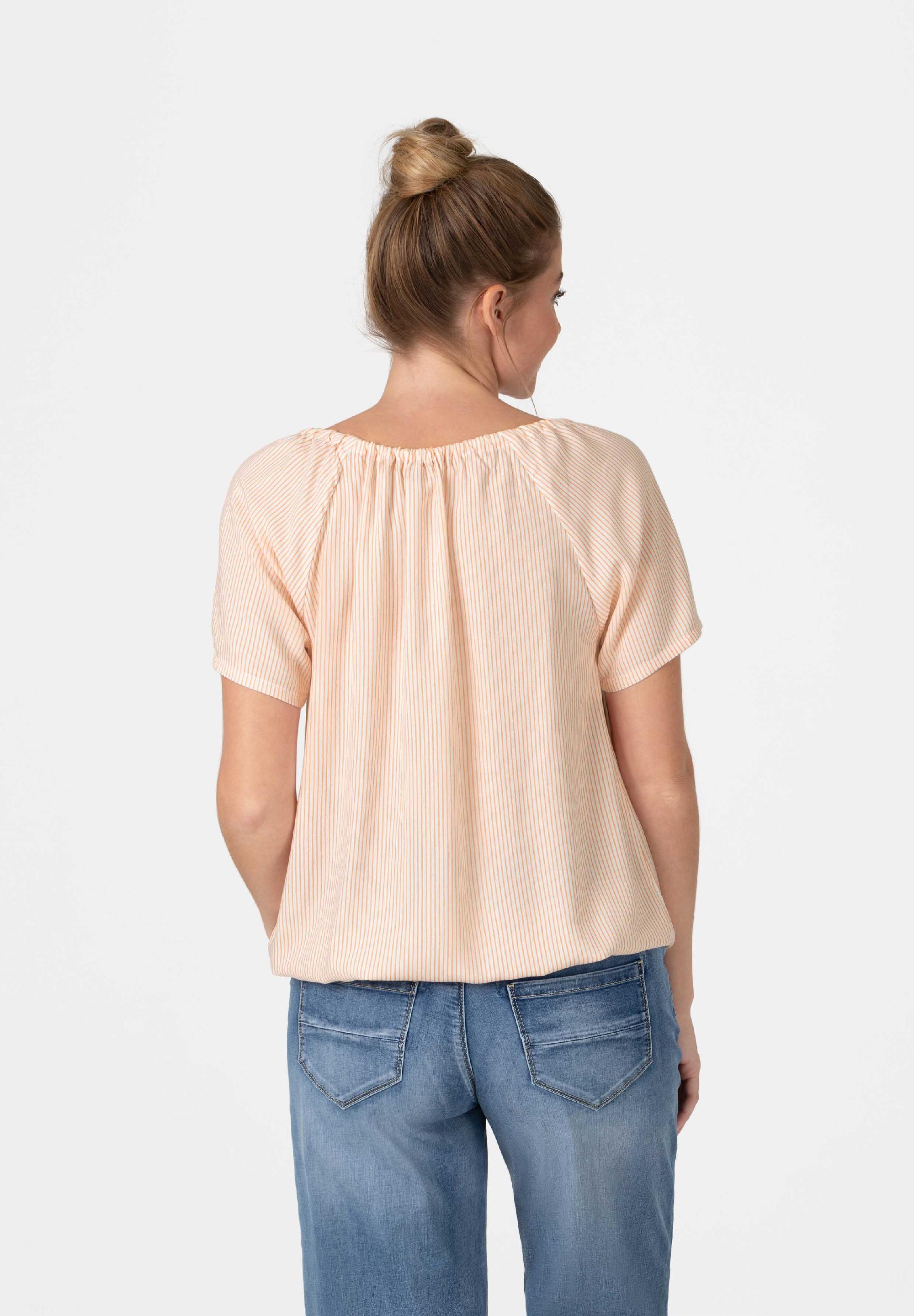 Striped Shortsleeve Tunic print