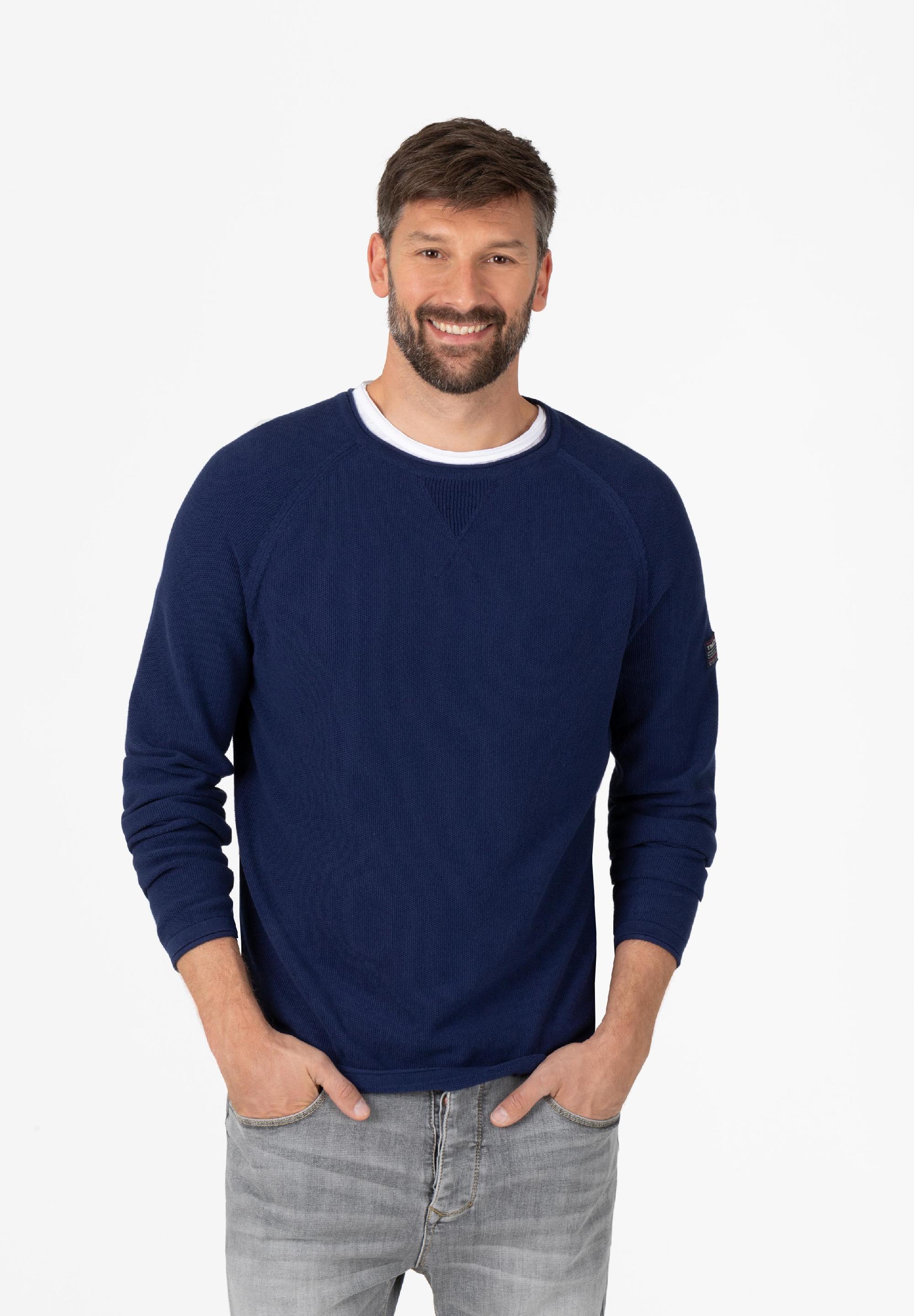 Spiral Knit Crewneck