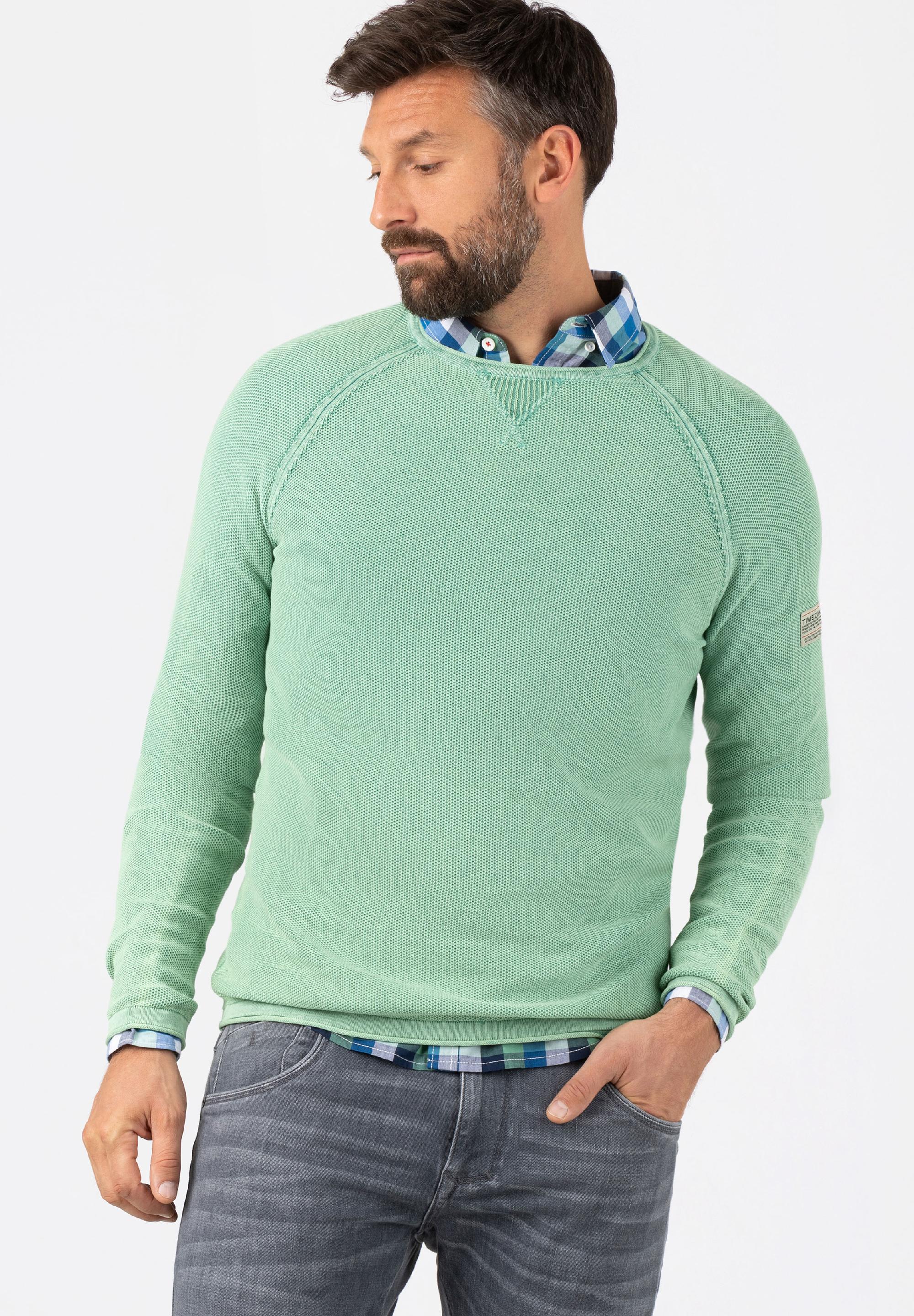 Spiral Knit Crewneck