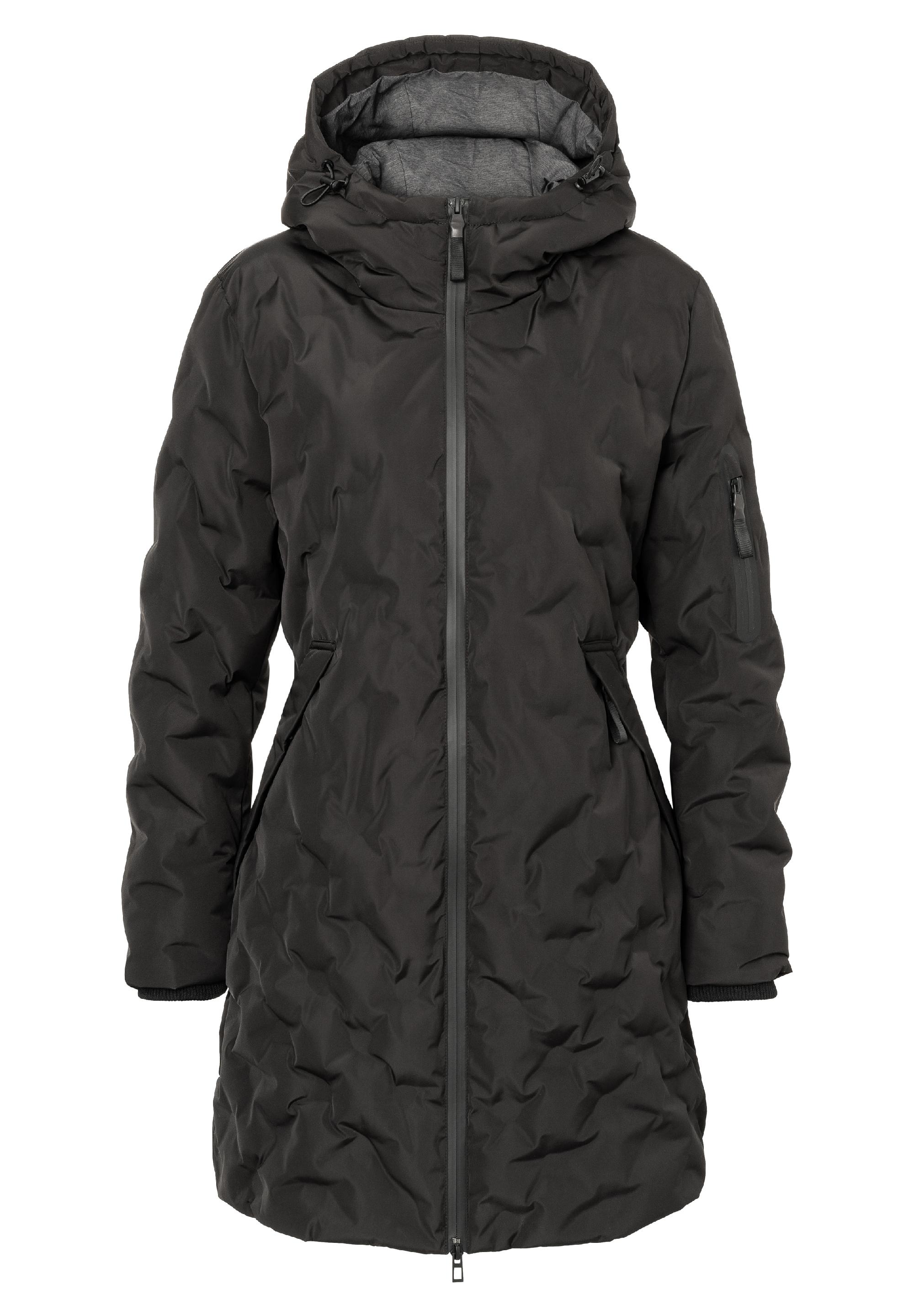 Long Bonded Coat zipper