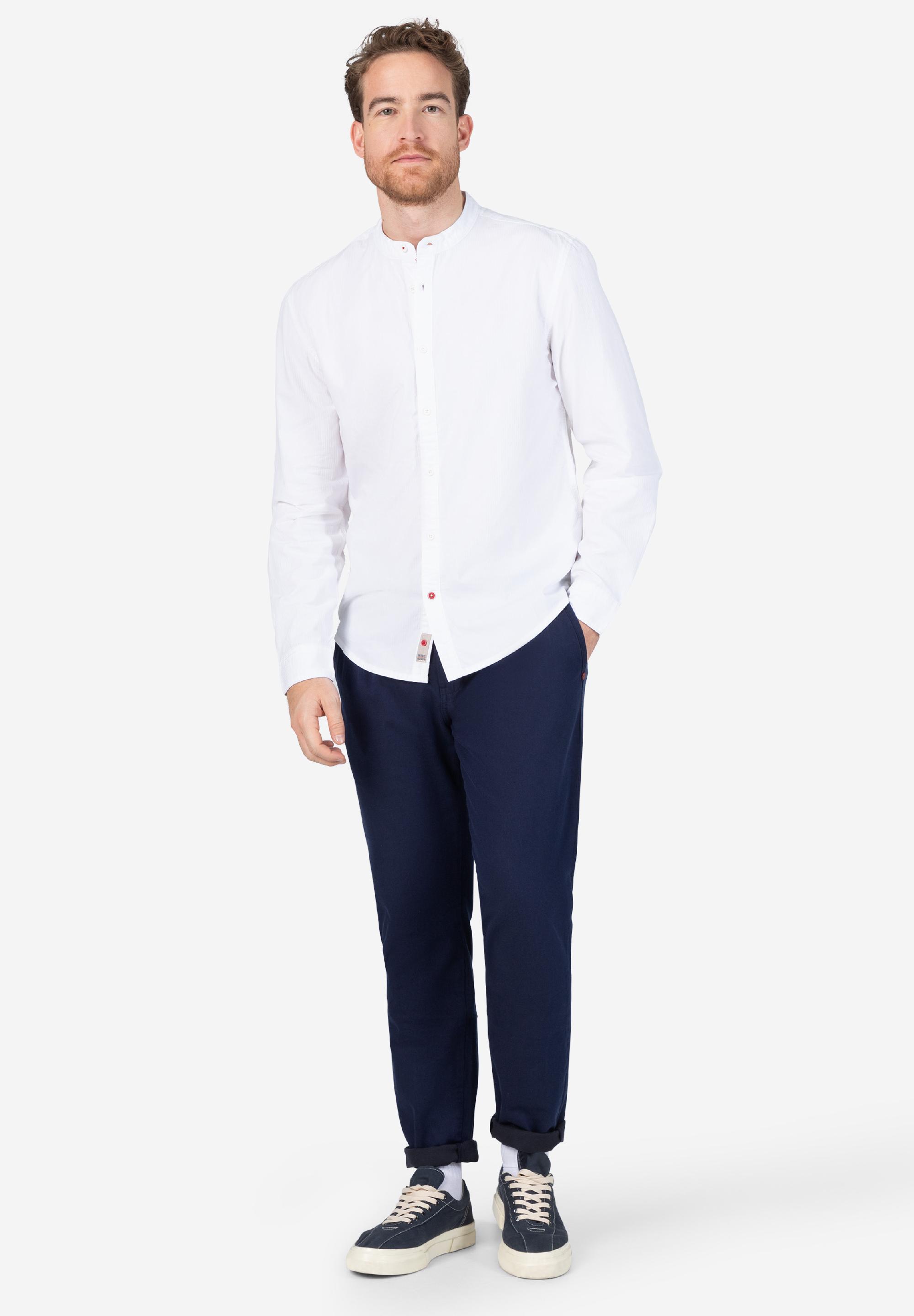 Stand-up-collar Shirt
