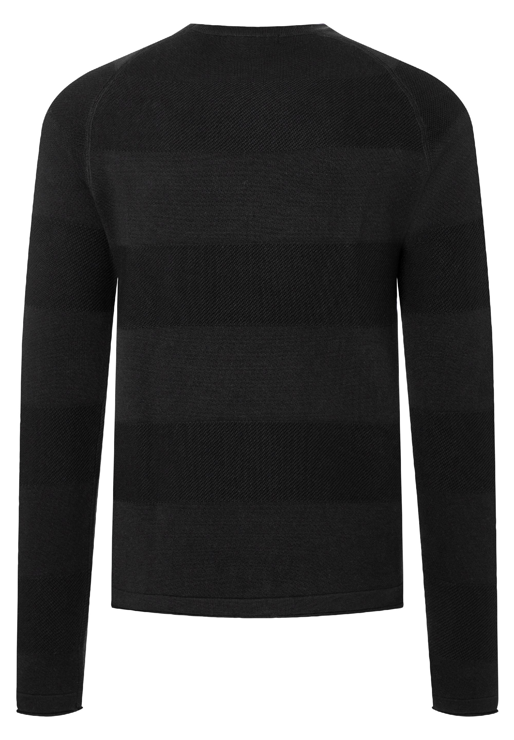 Spiral Knit Crewneck