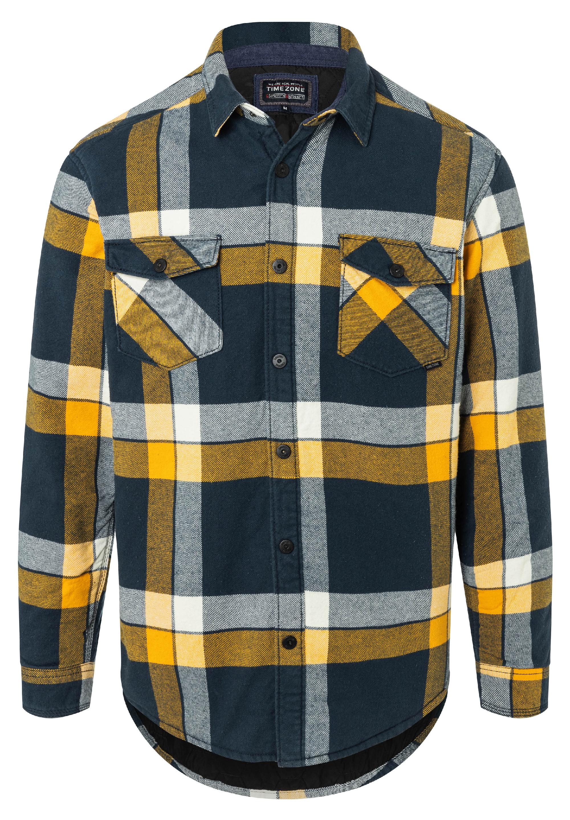 Padded Flannell Overshirt