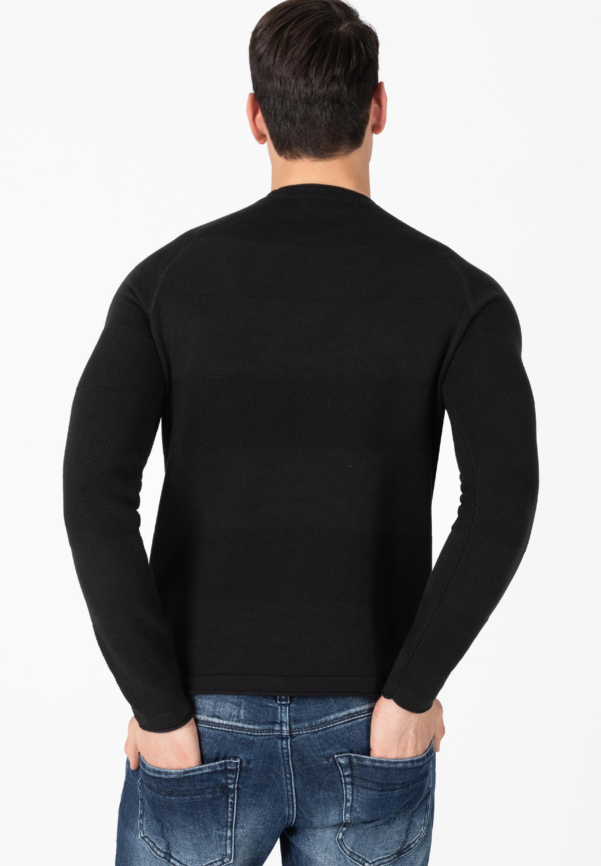 Spiral Knit Crewneck