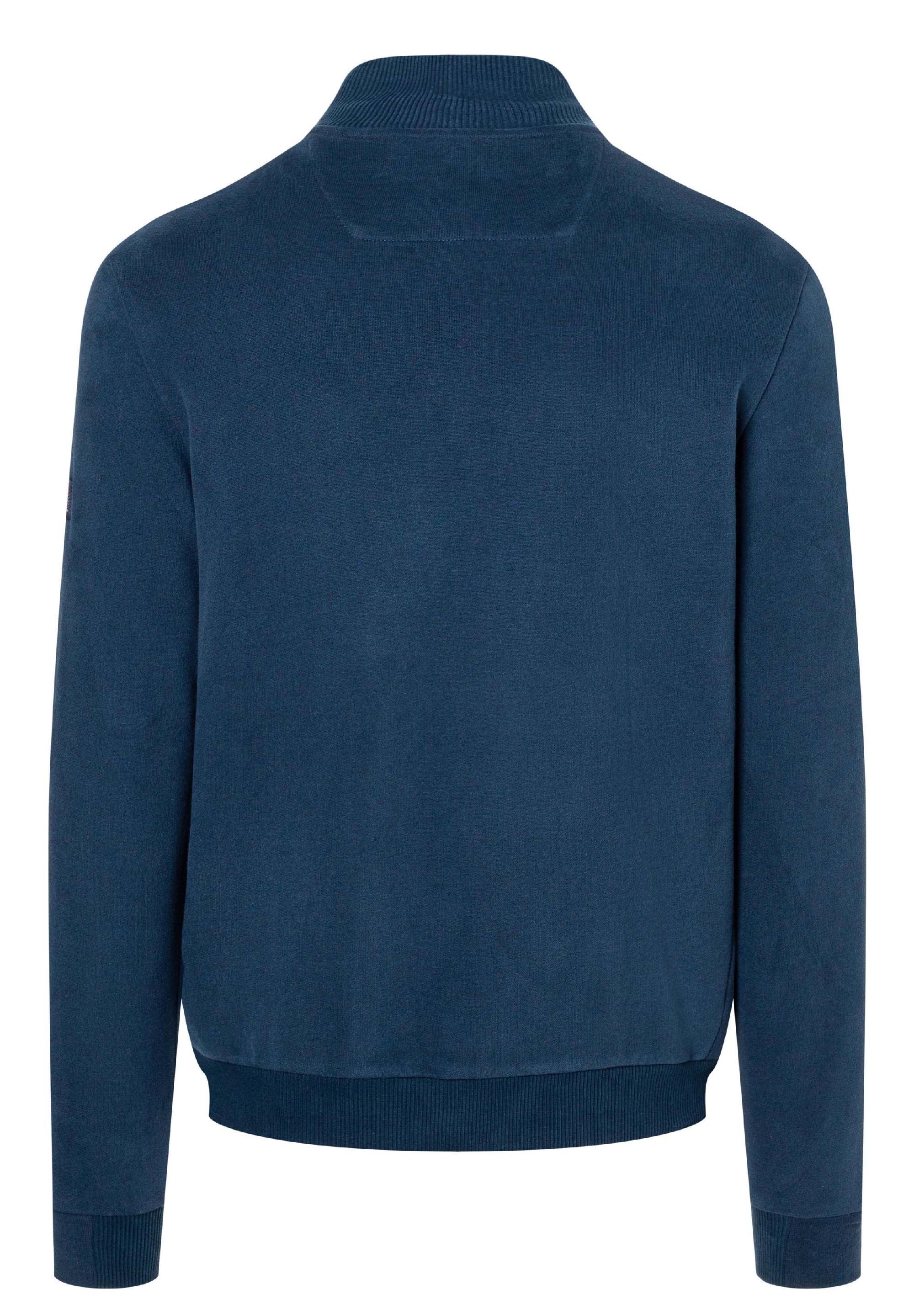 Standup collar jacket zipper