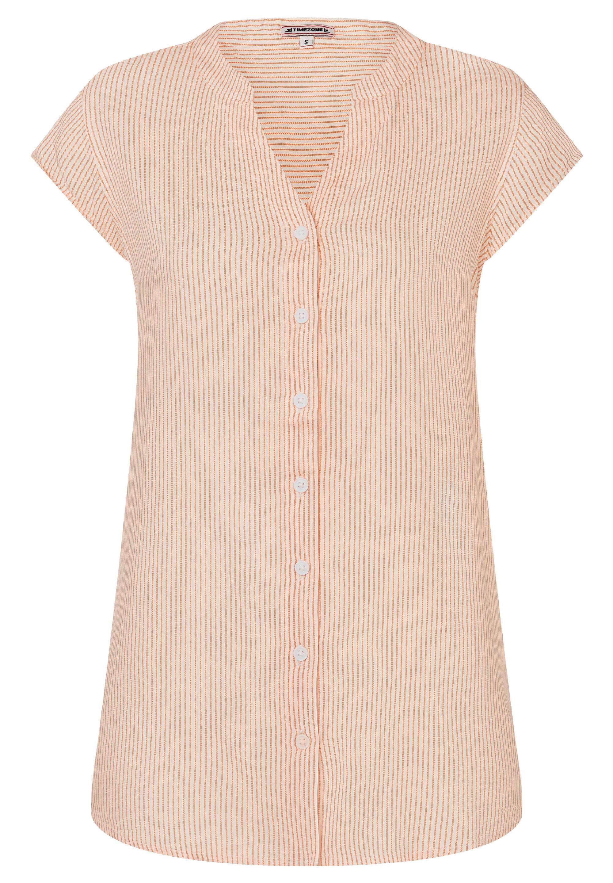 Striped Shortsleeve Blouse print