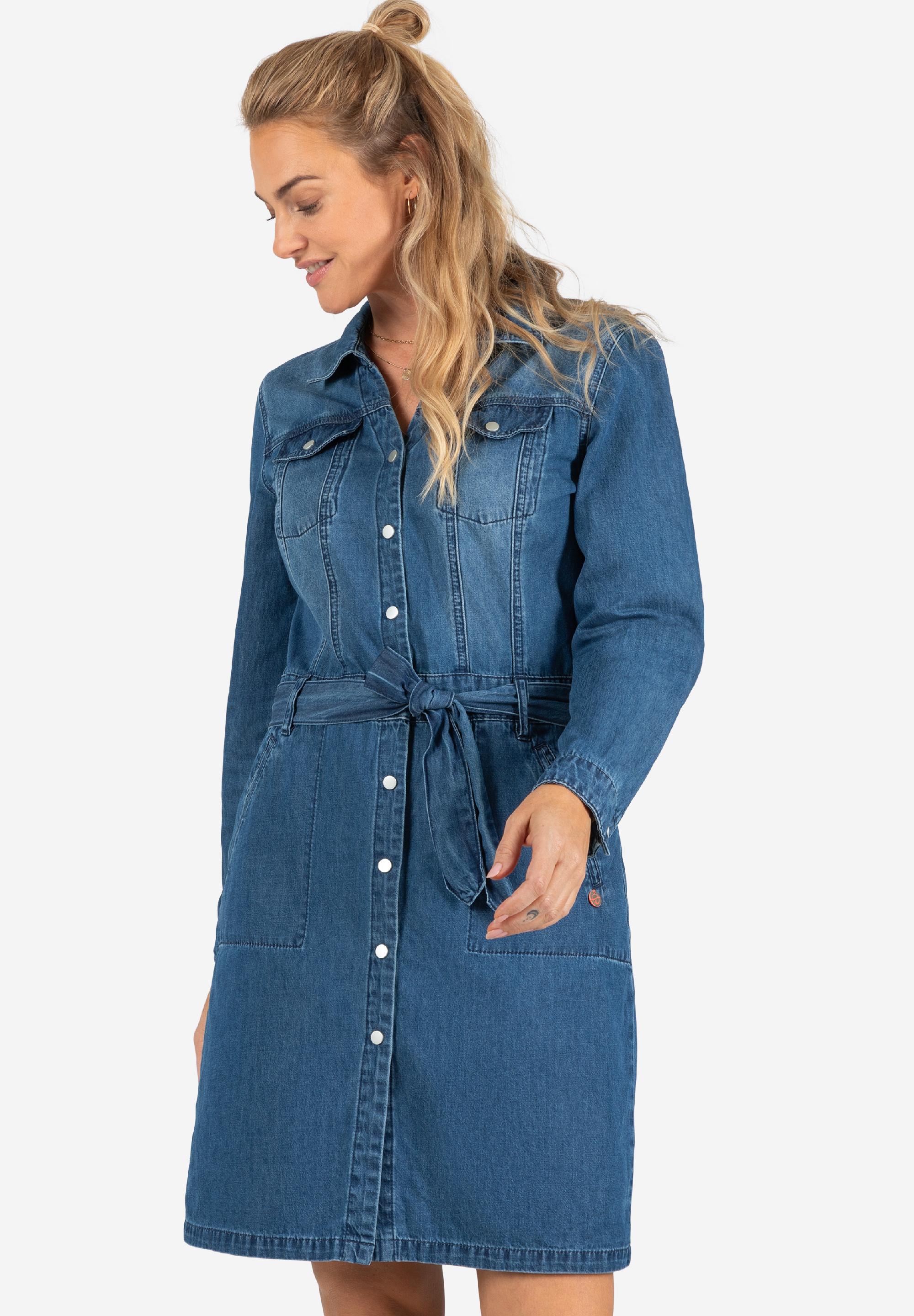 Denim Shirt Dress