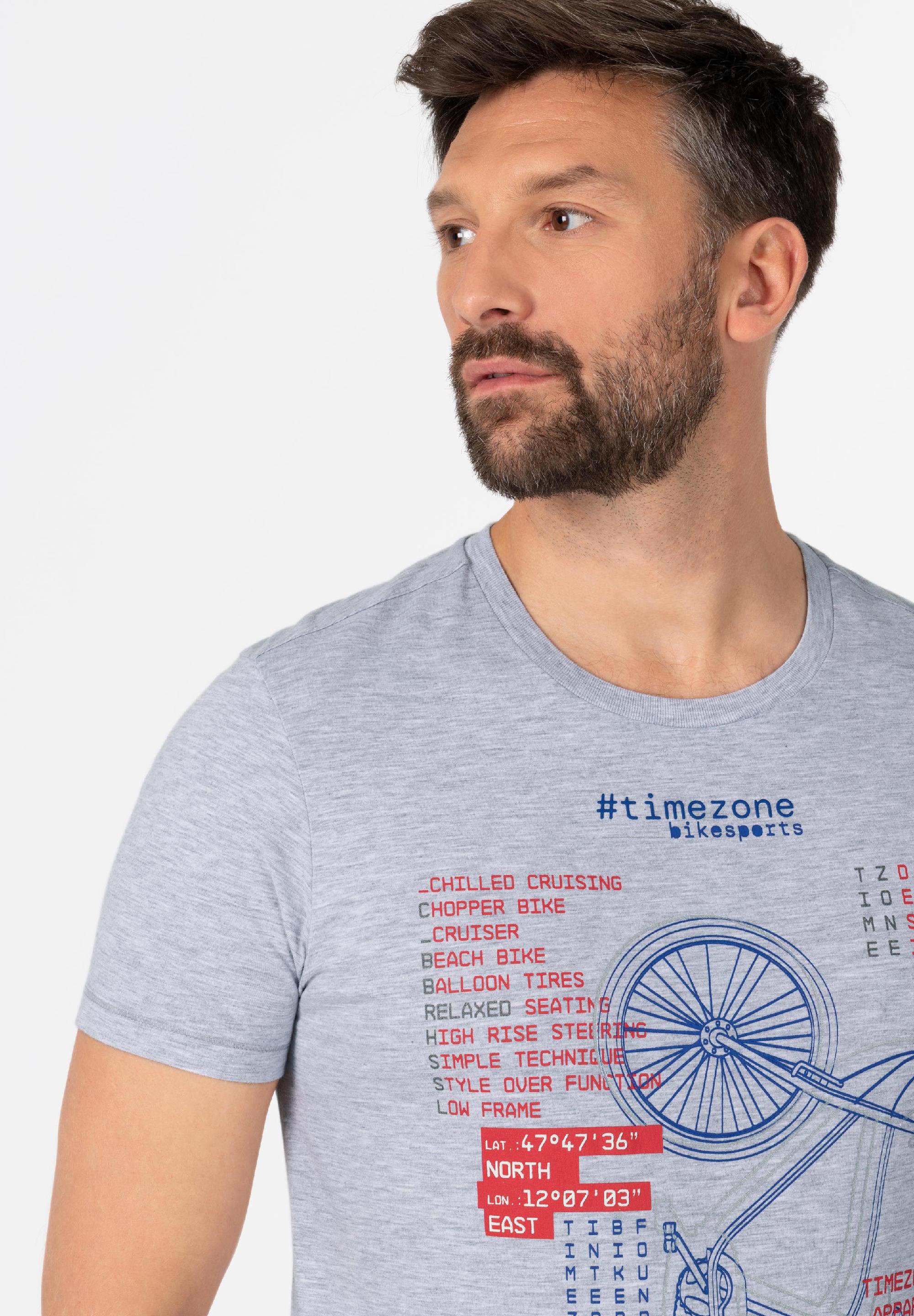 Reflected Bike T-Shirt print