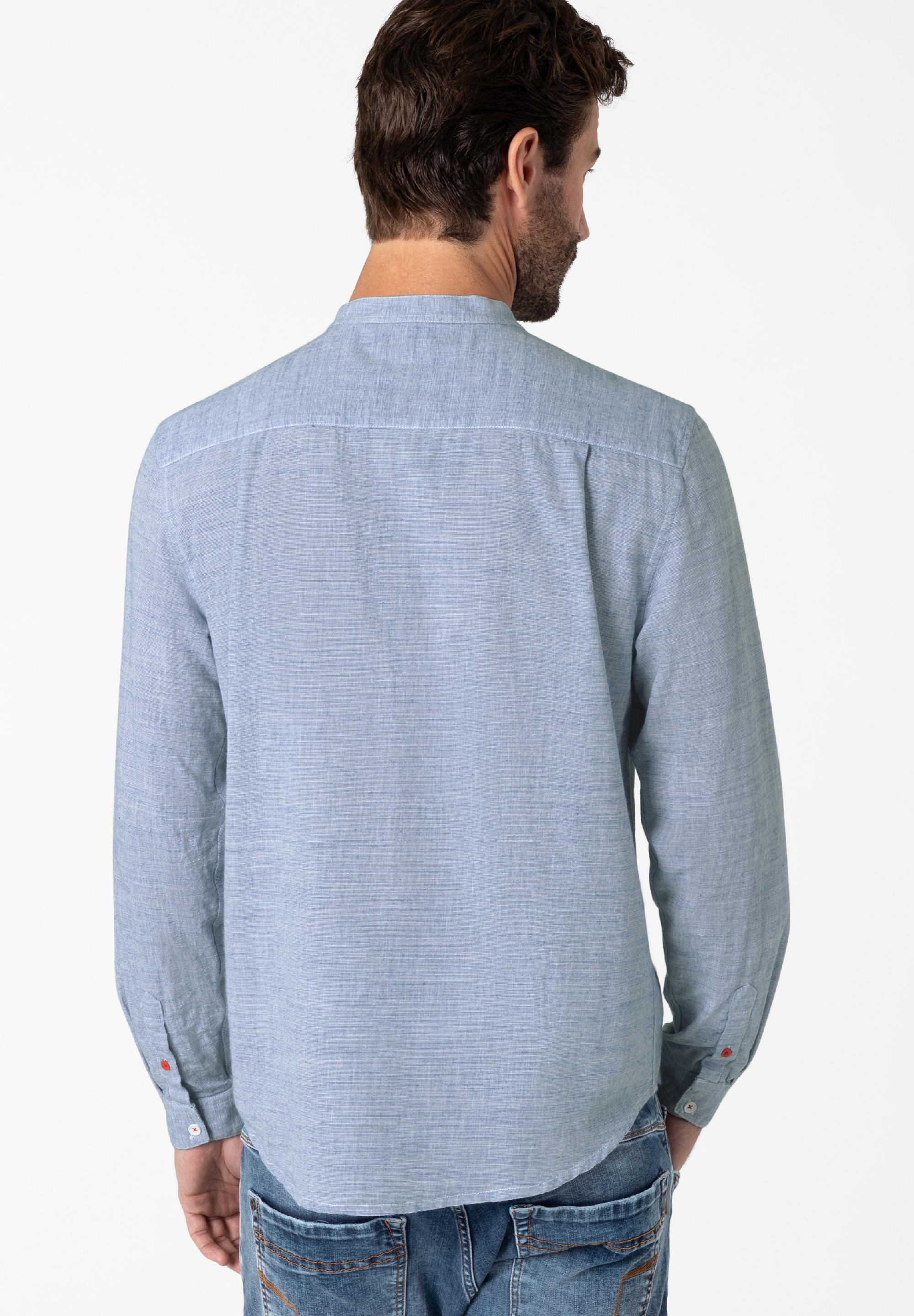Stand-up-collar Shirt