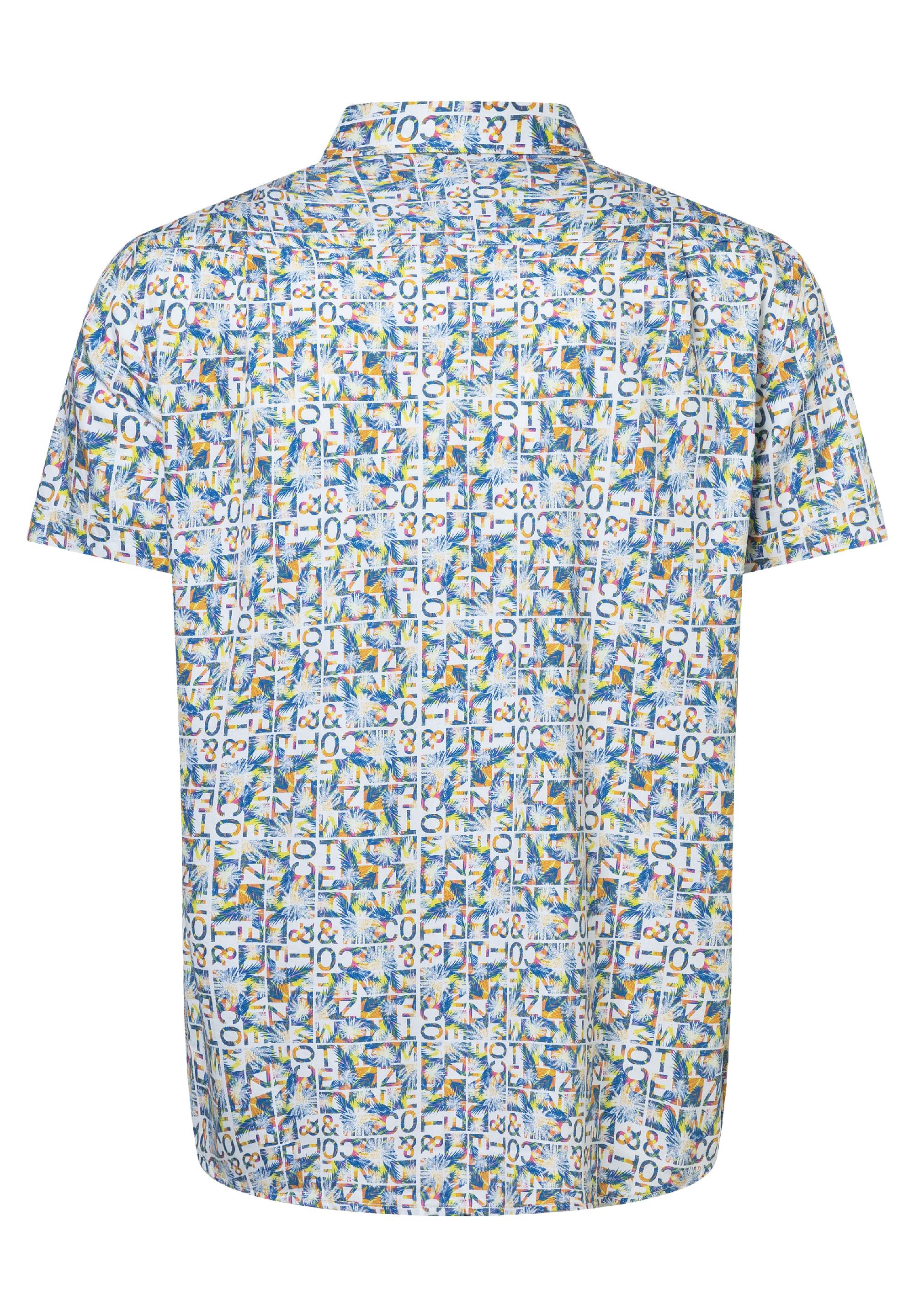 Printed Basic Shortsleeve Shirt print