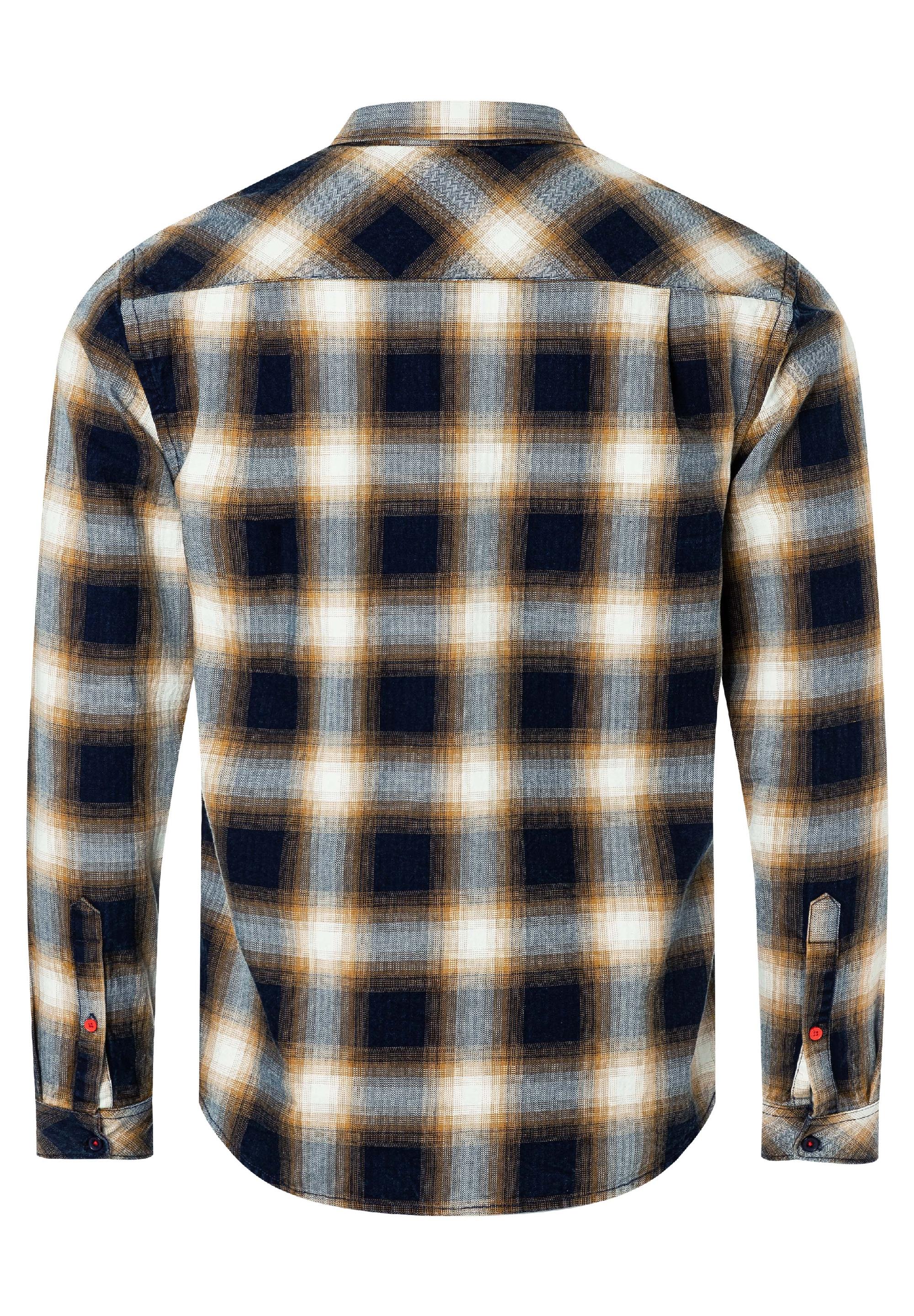 Effect Weave Check Shirt