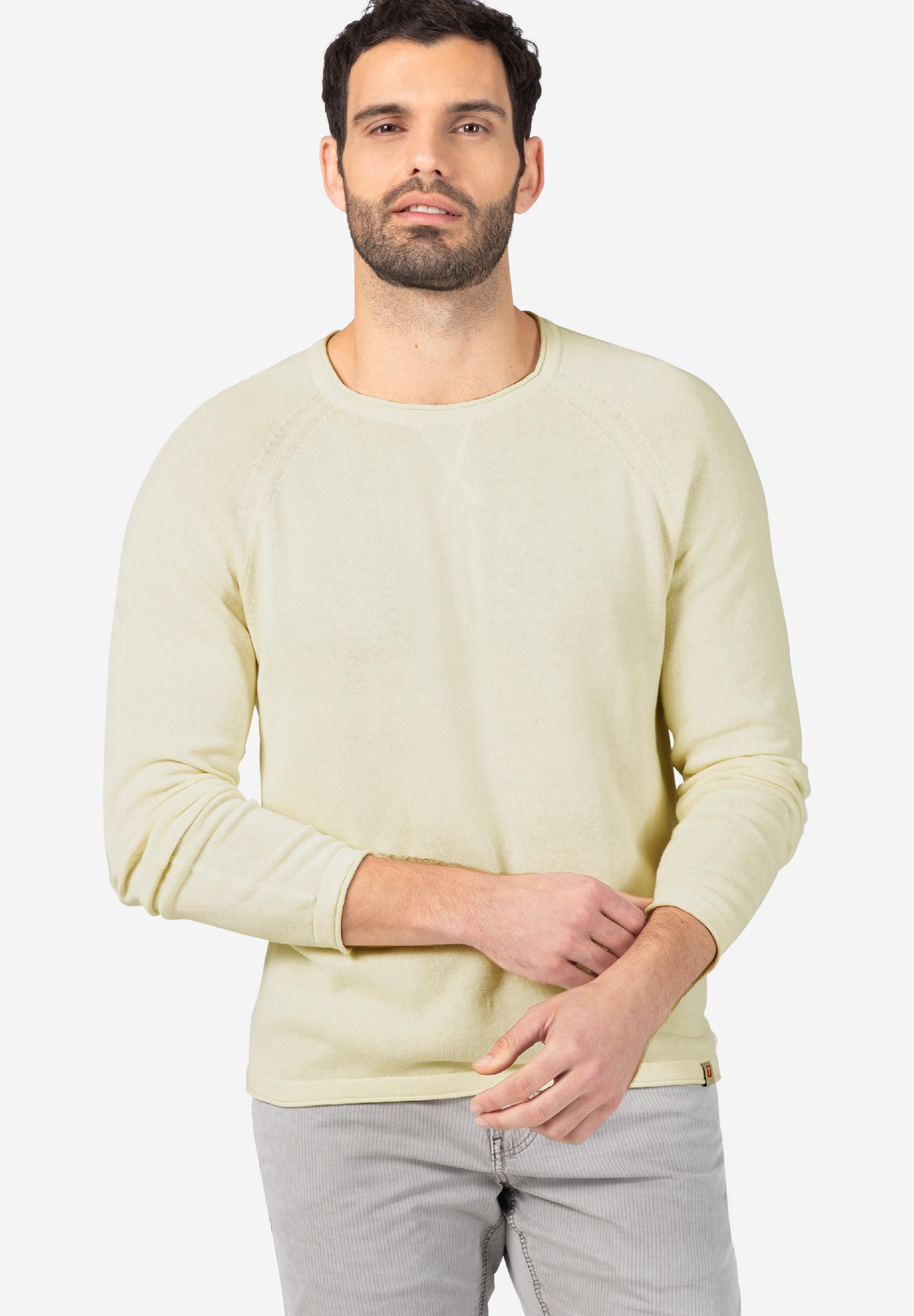 Spiral Knit Crewneck