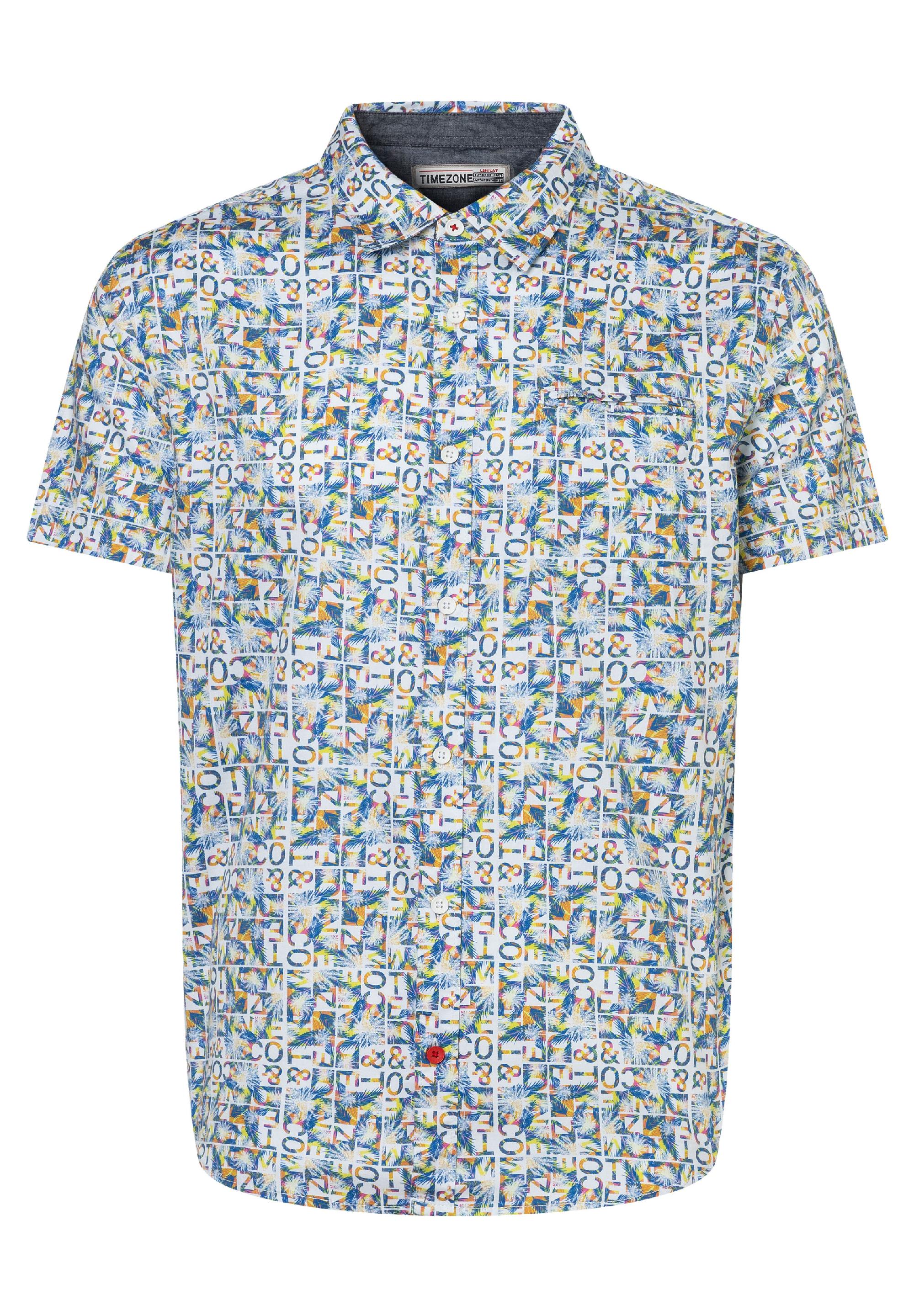 Printed Basic Shortsleeve Shirt print