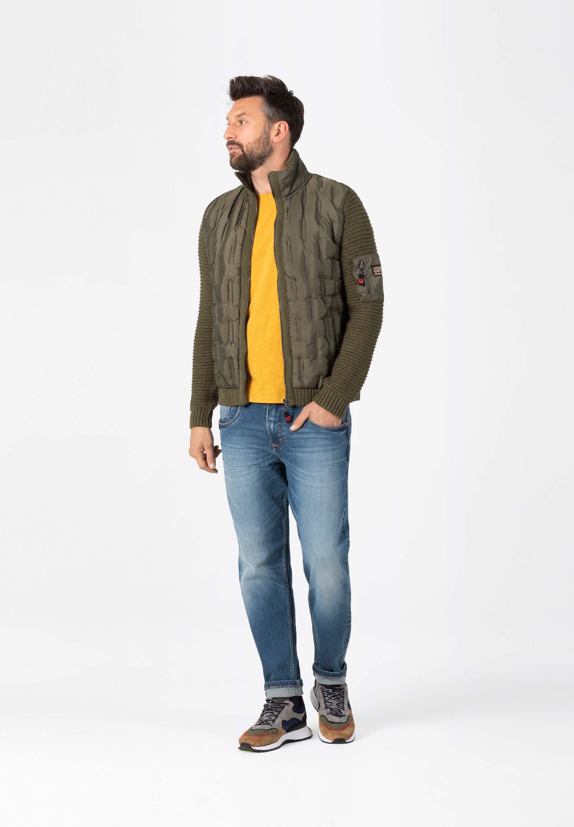 Padded Knit Jacket zipper