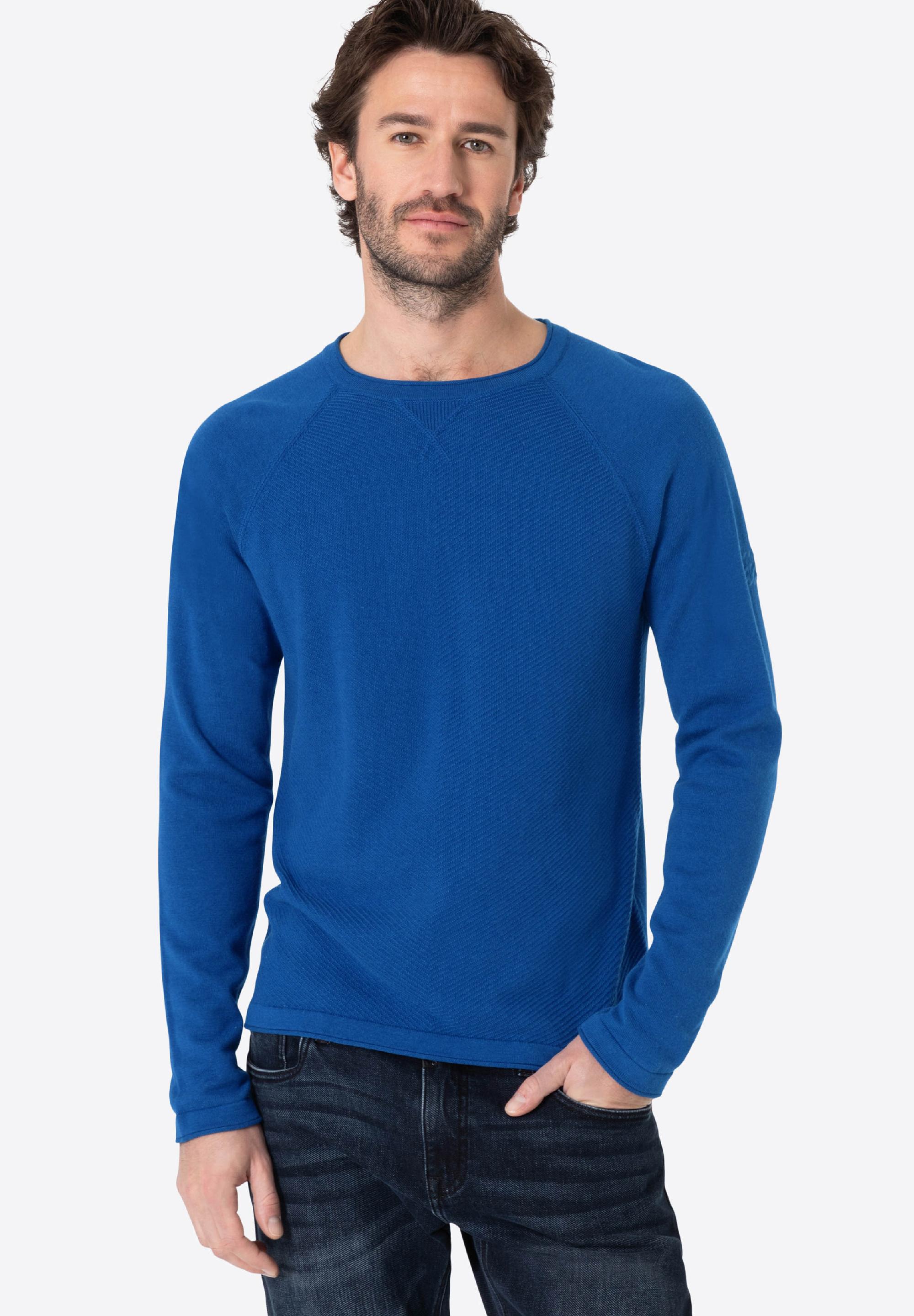 Spiral Knit Crewneck