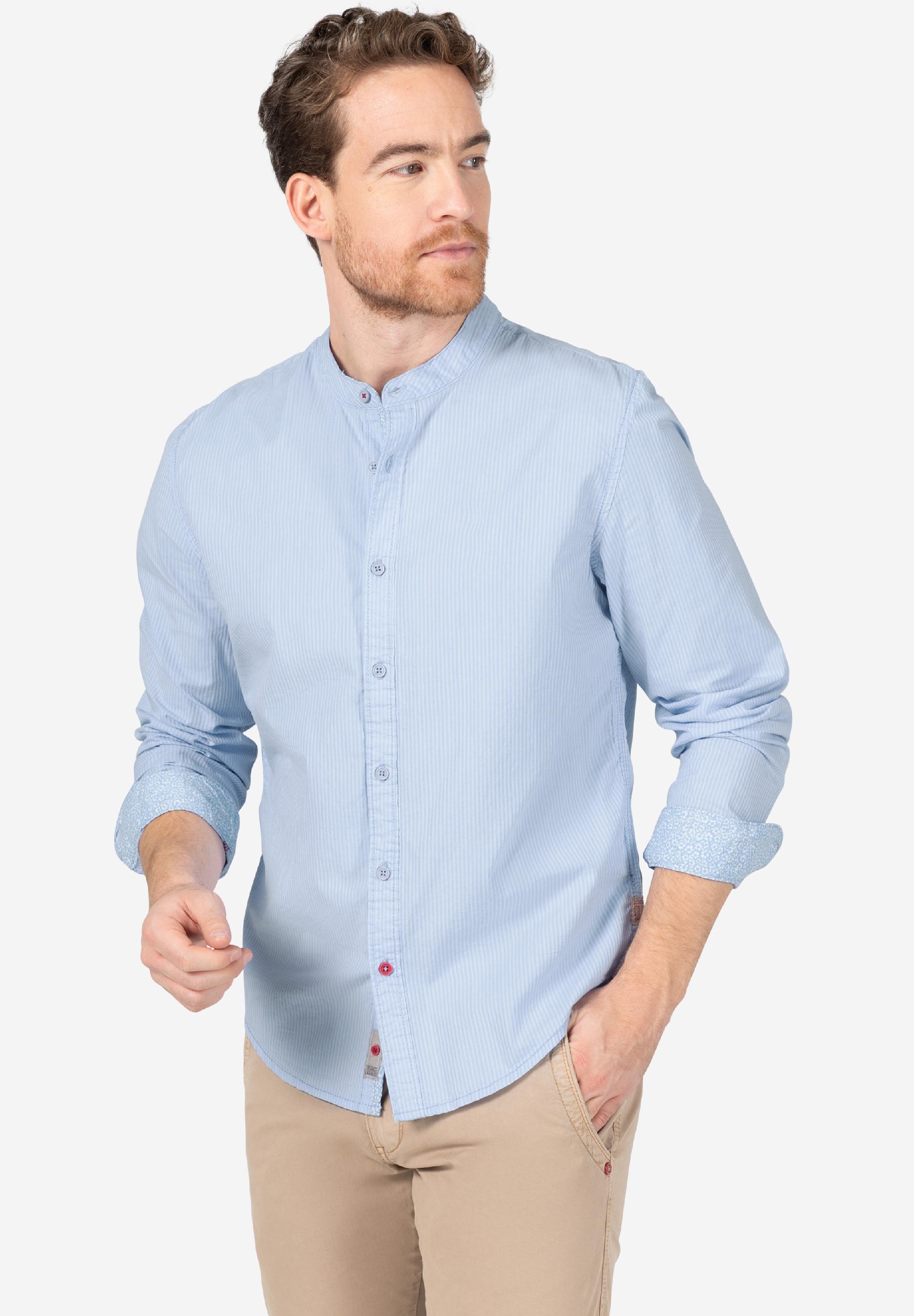 Stand-up-collar Shirt