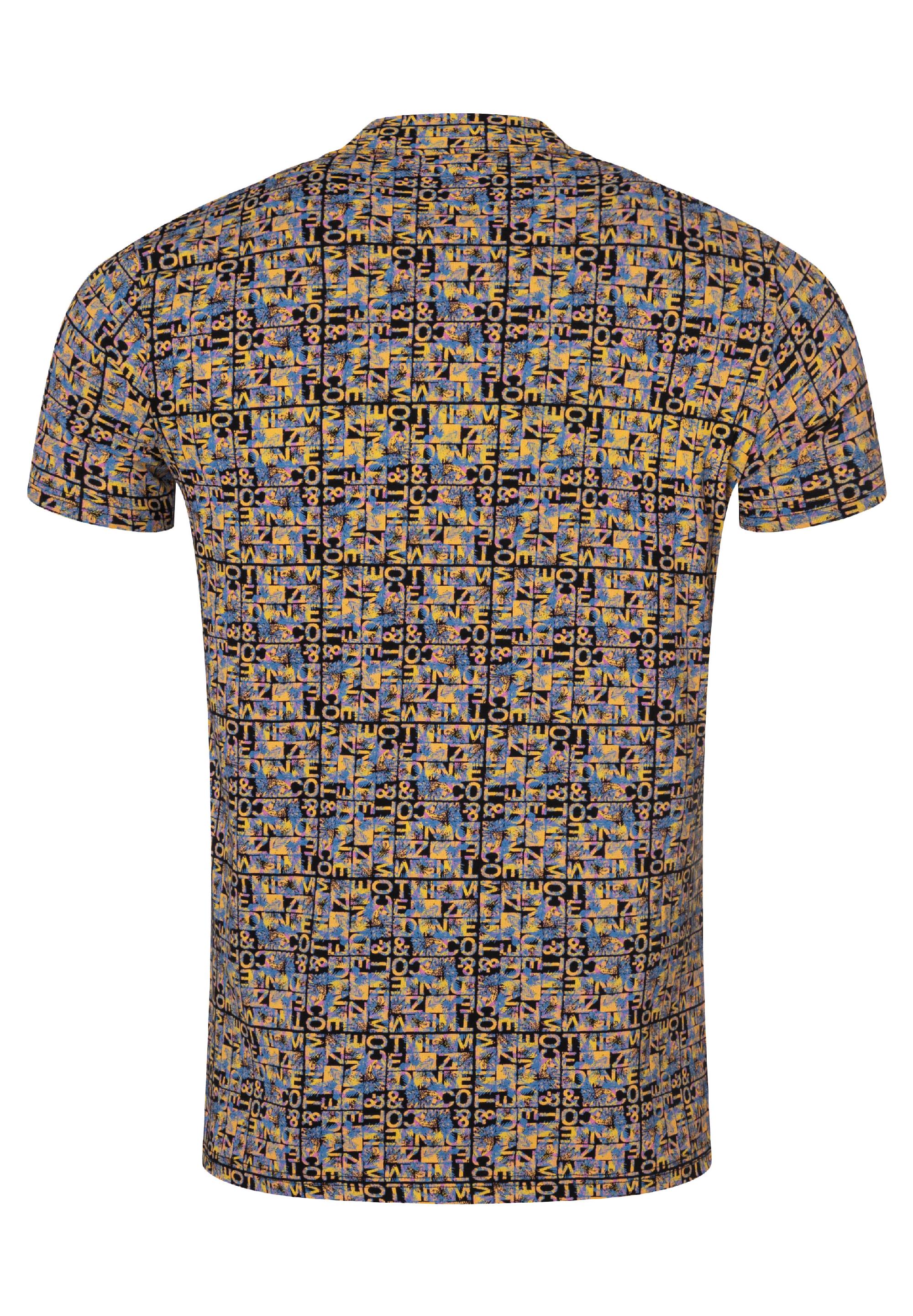 Palm Check Printed Polo print