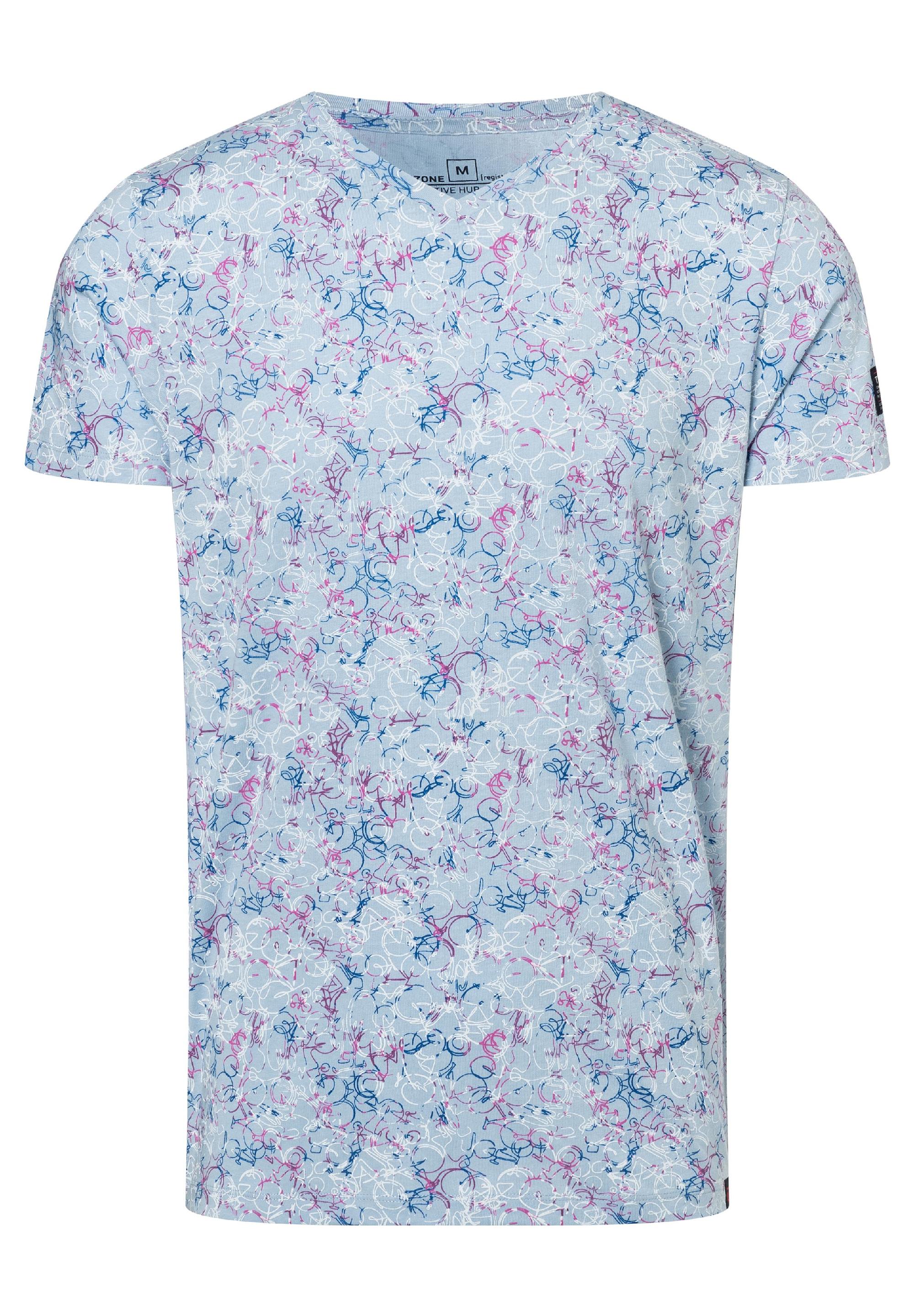 Printed V T-Shirt print