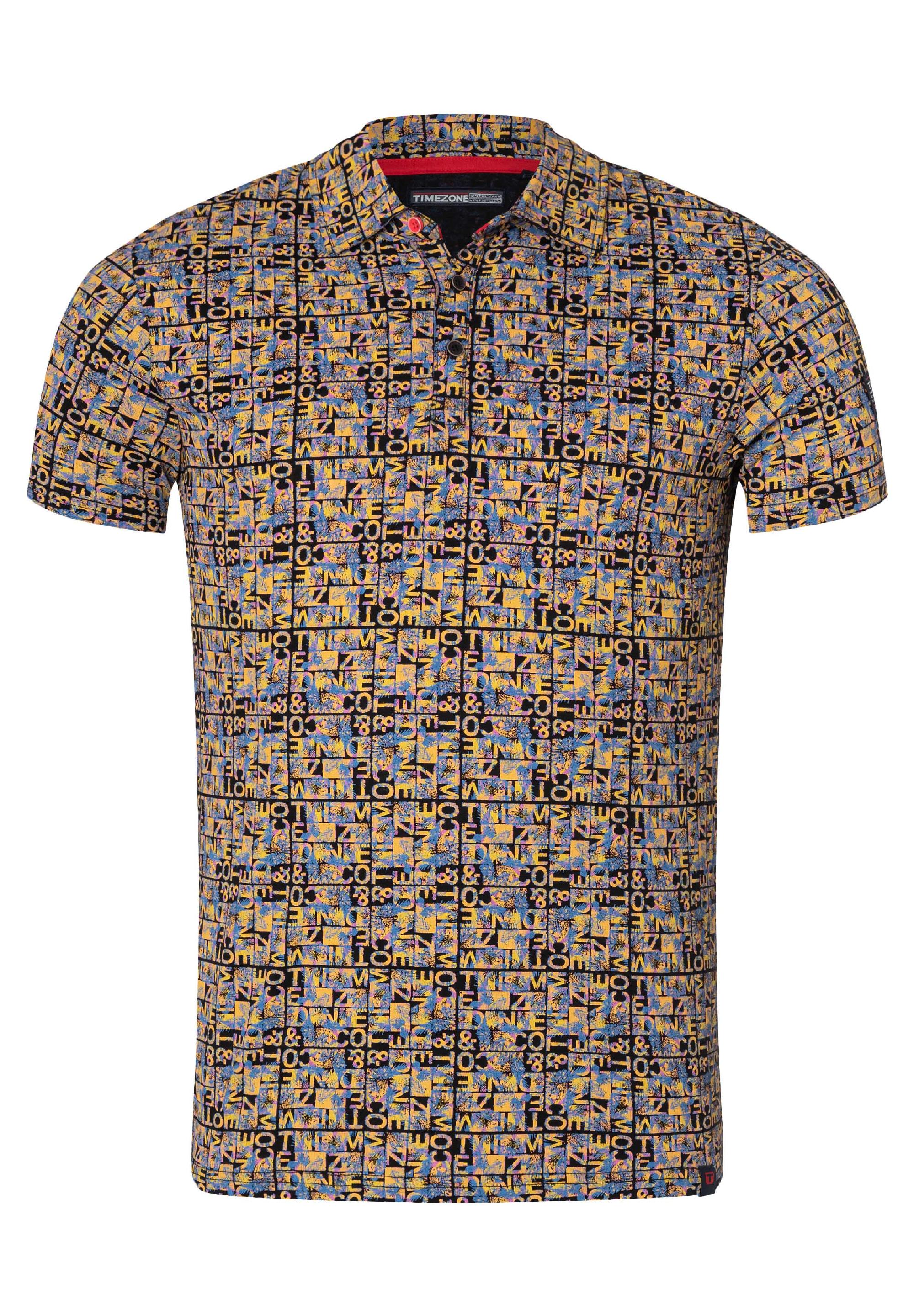 Palm Check Printed Polo print