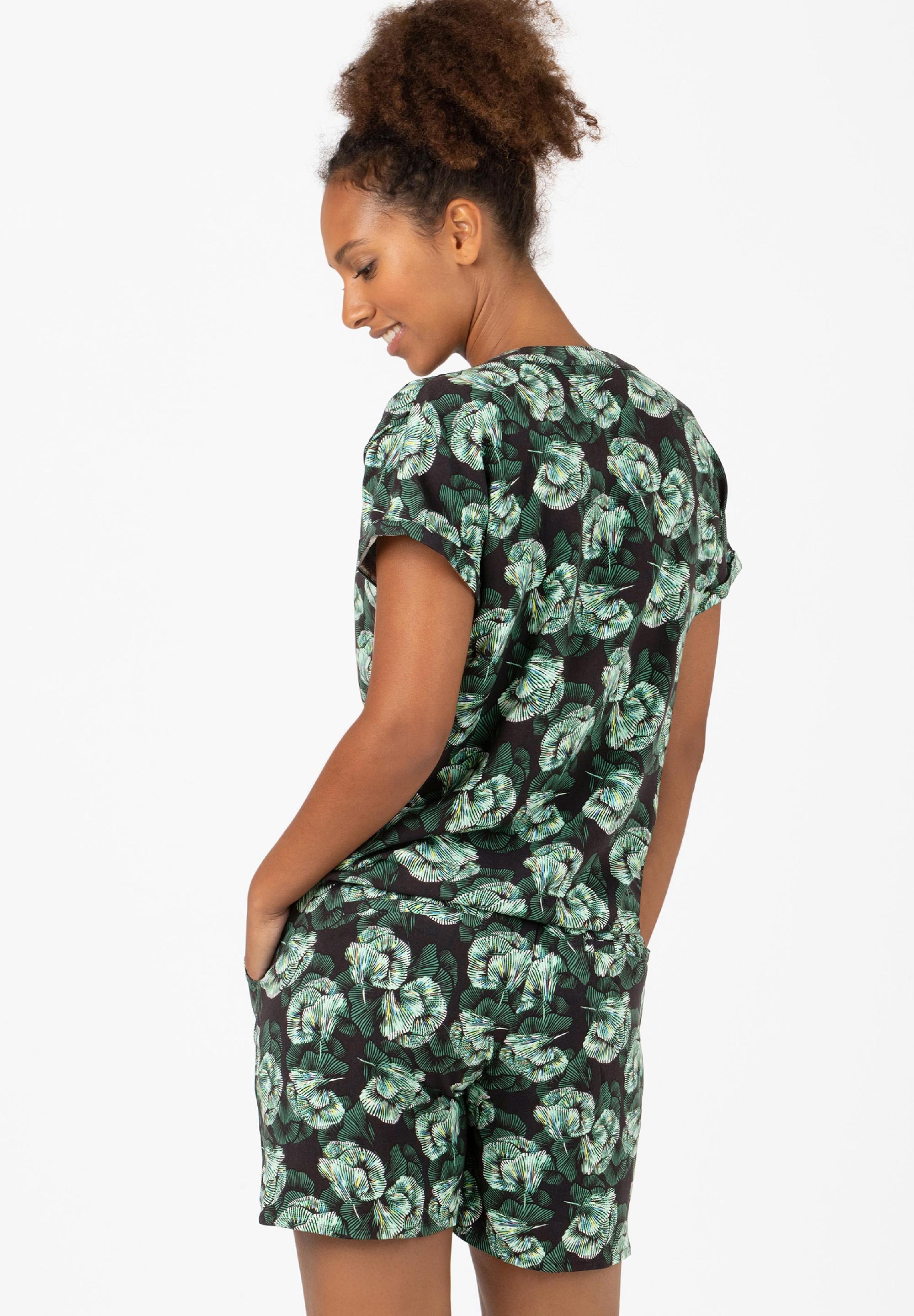 Printed Sporty Blouse print