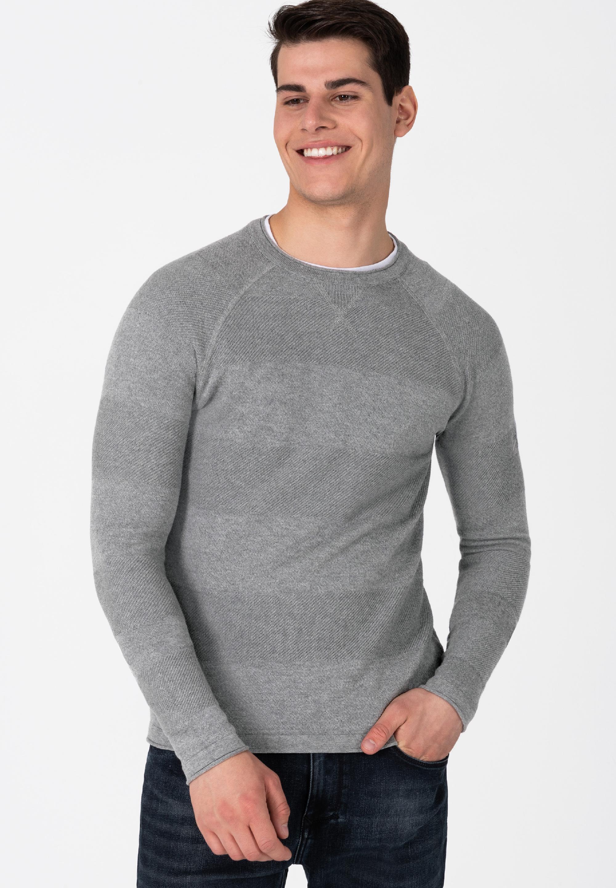 Spiral Knit Crewneck