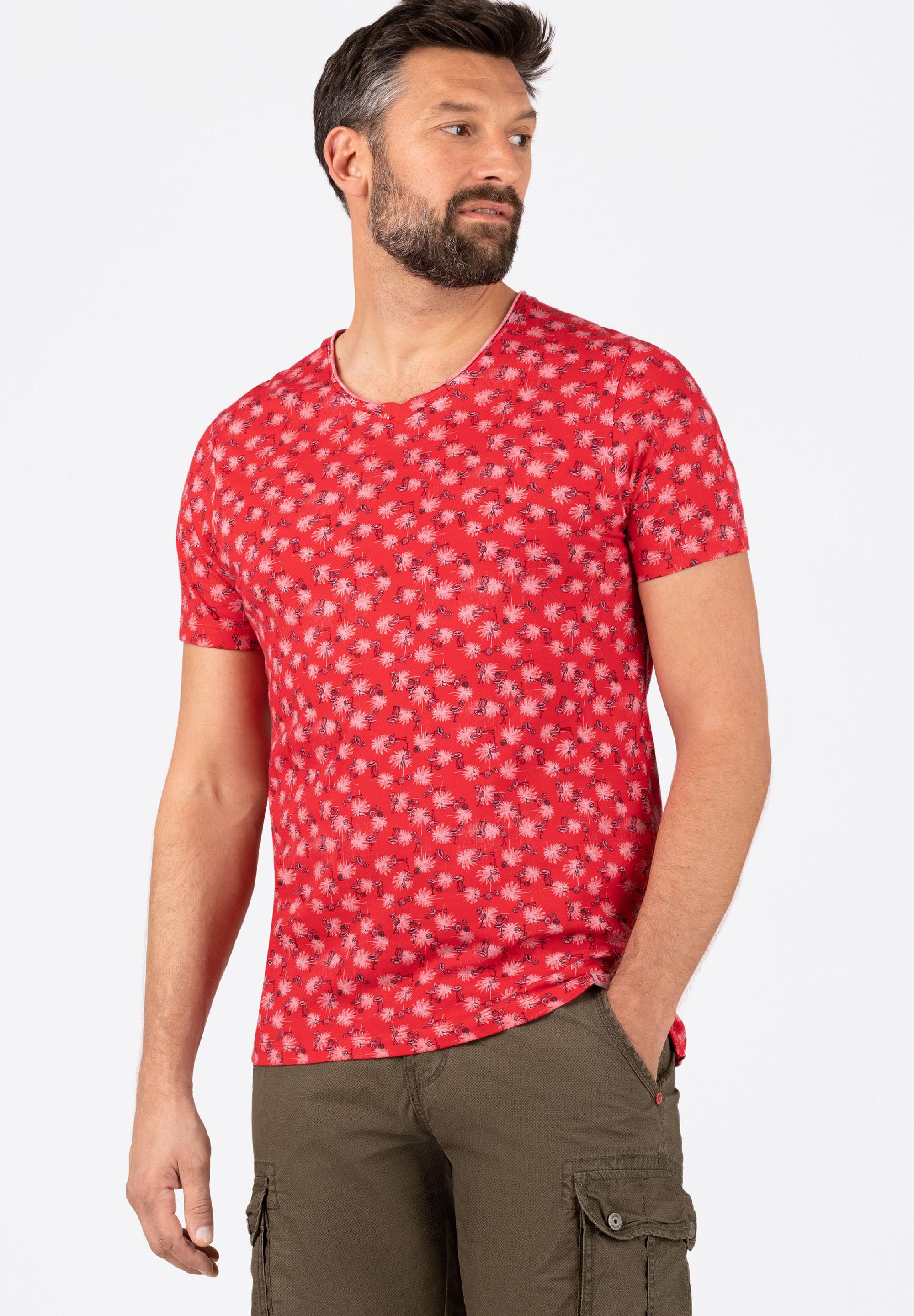 Flamingo Printed T-Shirt print