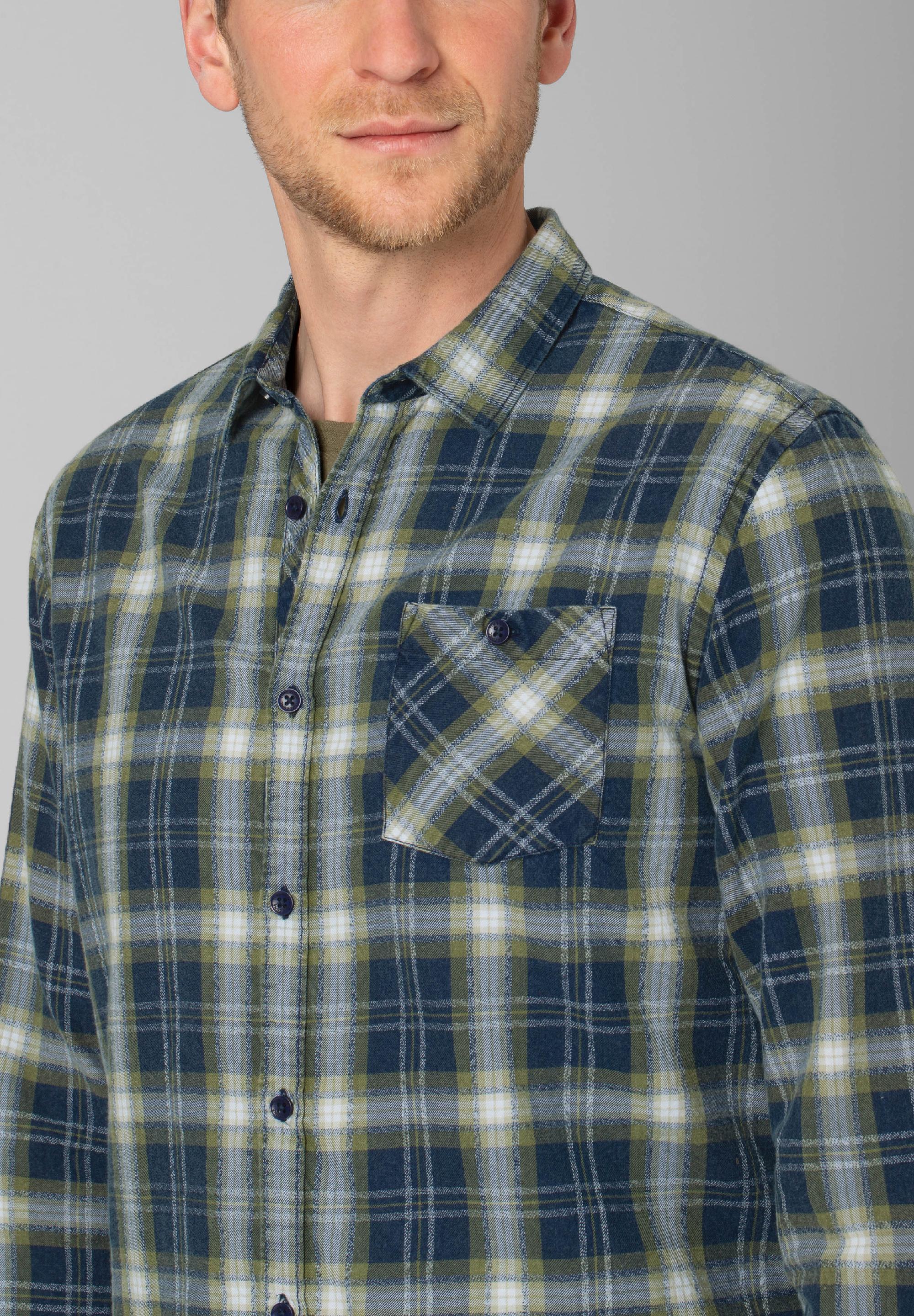 Effect Weave Check Shirt