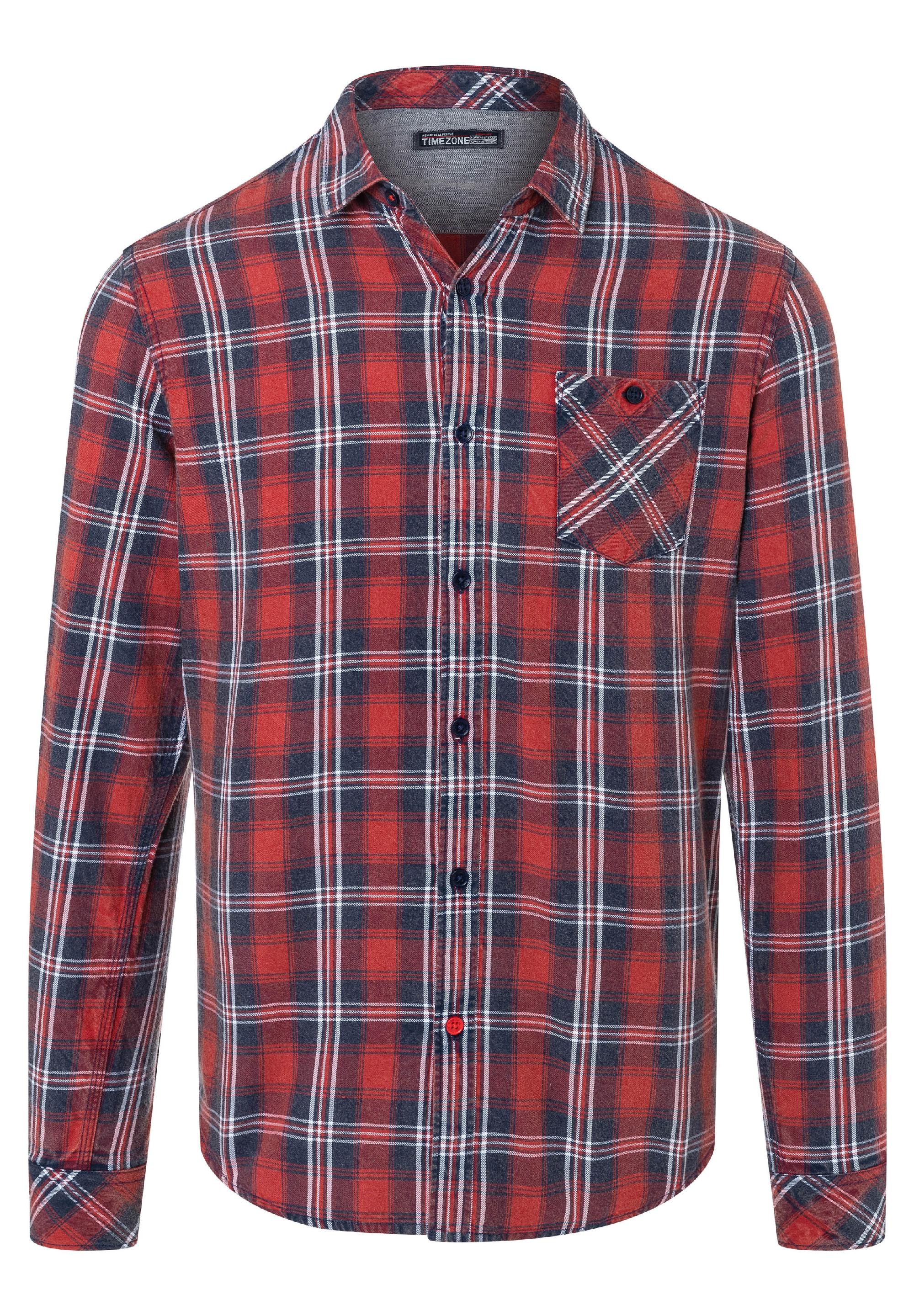 Effect Weave Check Shirt