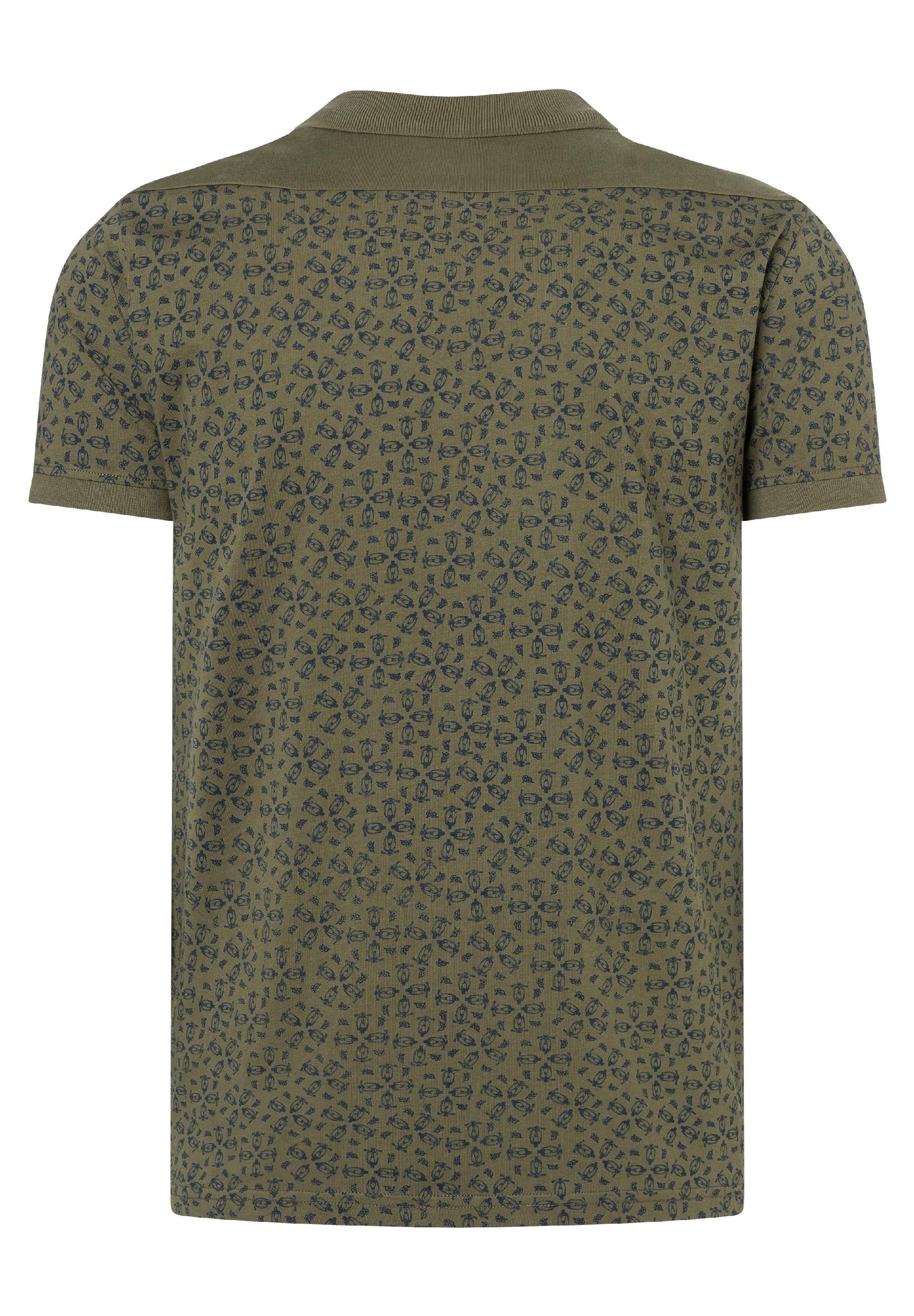 Printed Poloshirt