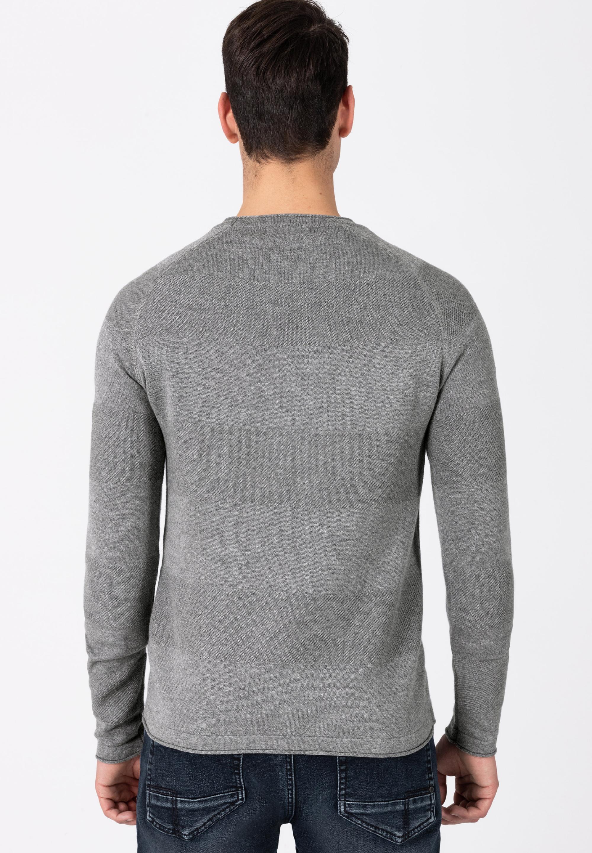 Spiral Knit Crewneck