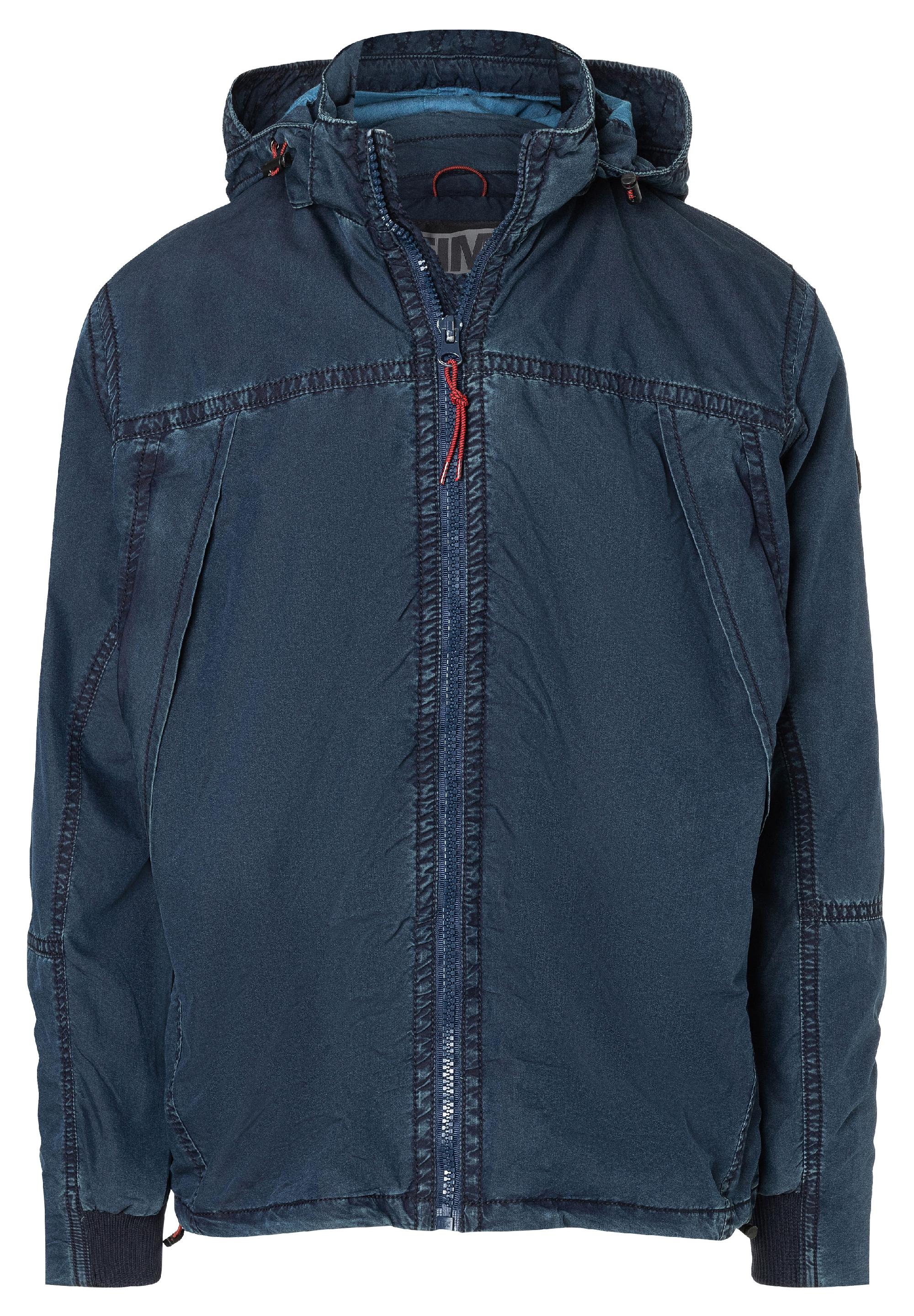 Washed Hoodie Jacket zipper