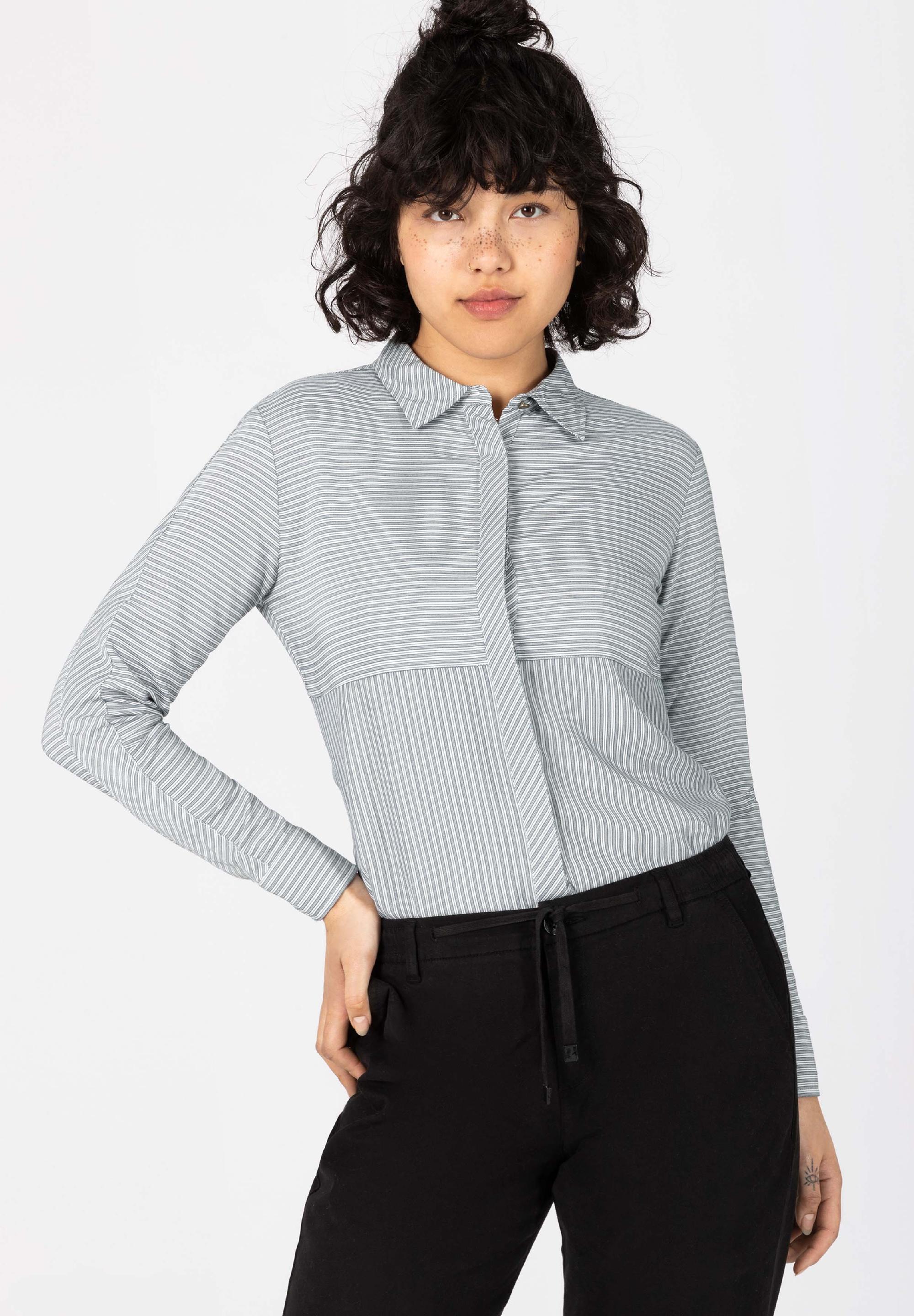 Striped Feminine Blouse