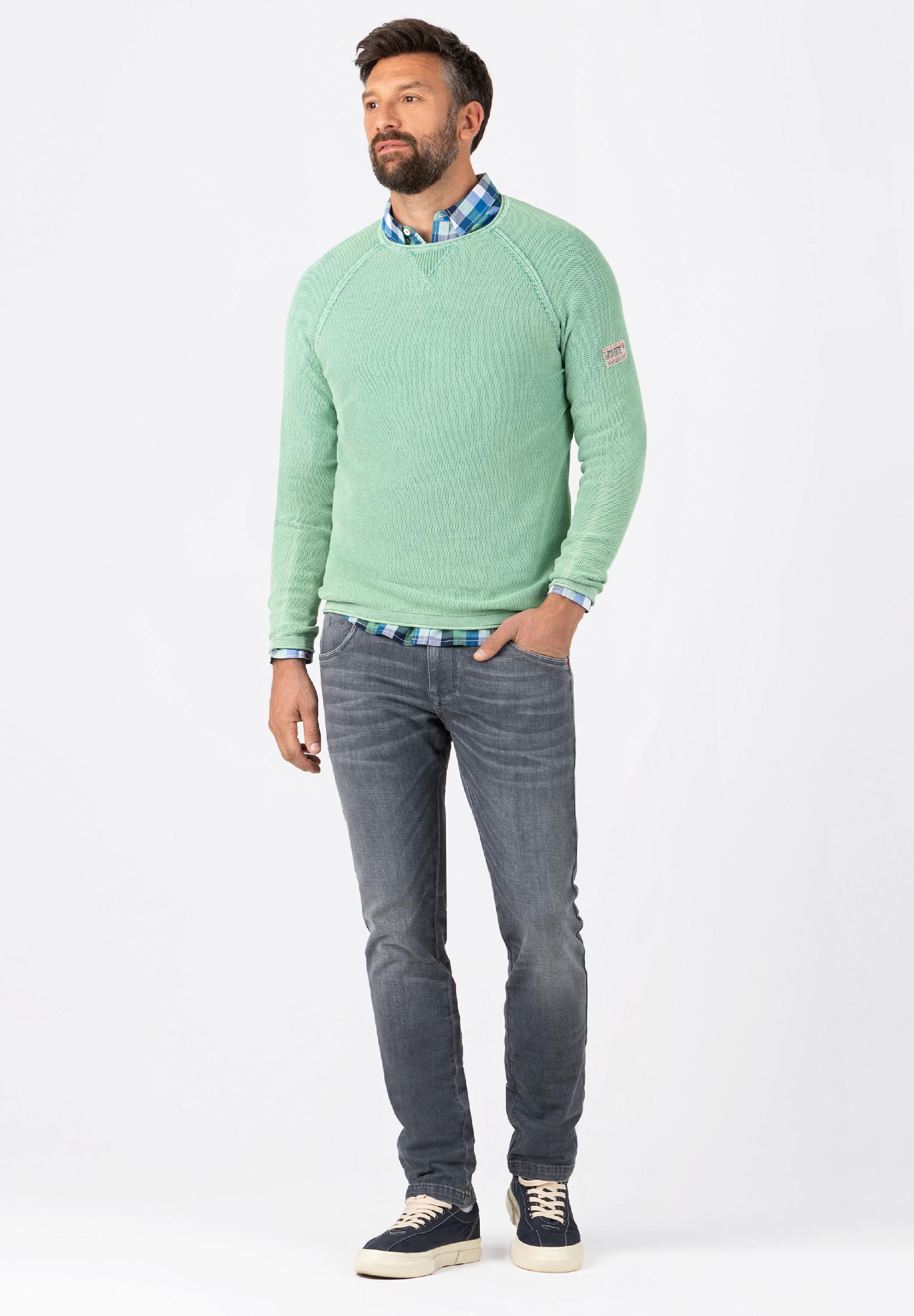Spiral Knit Crewneck