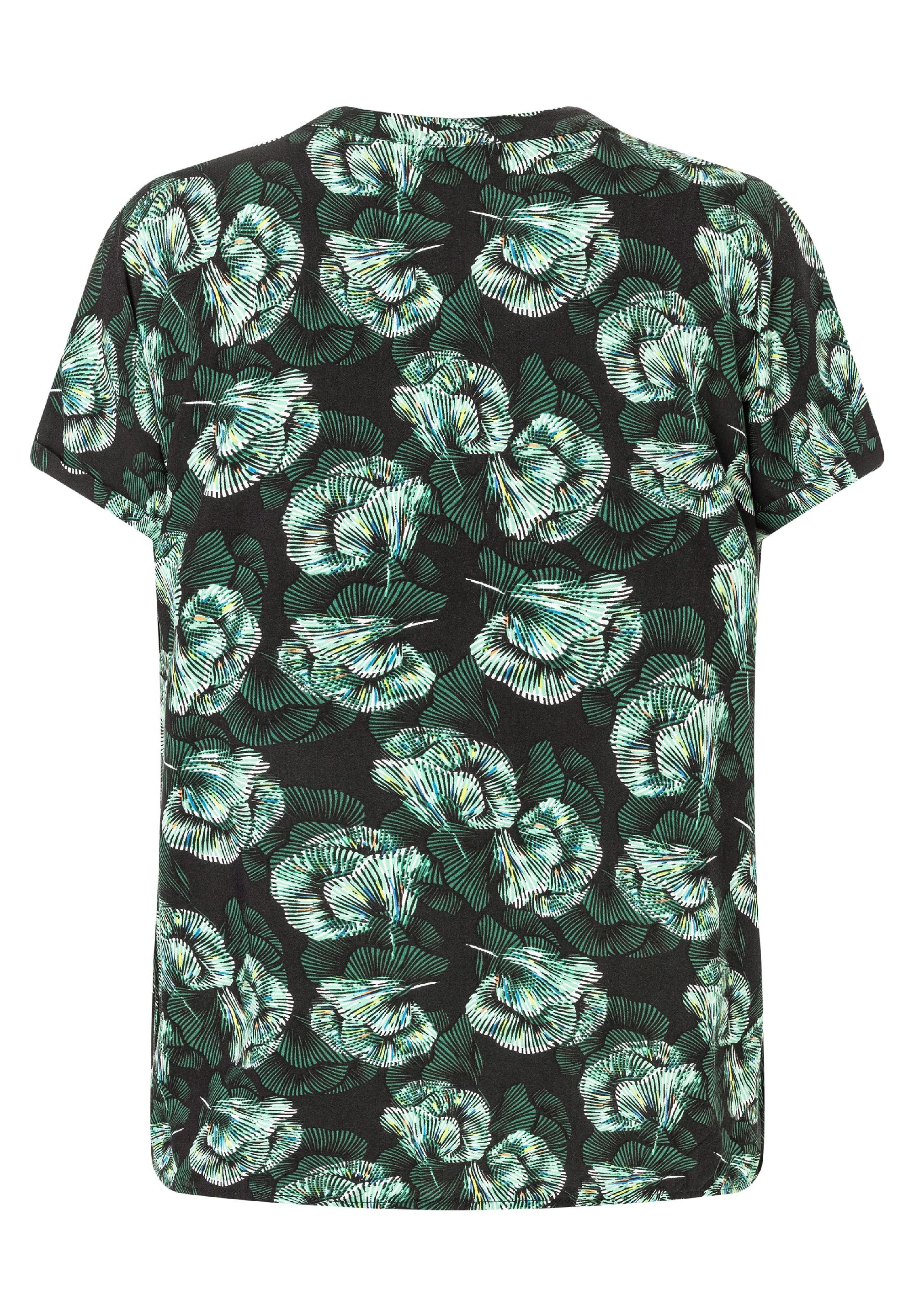 Printed Sporty Blouse print