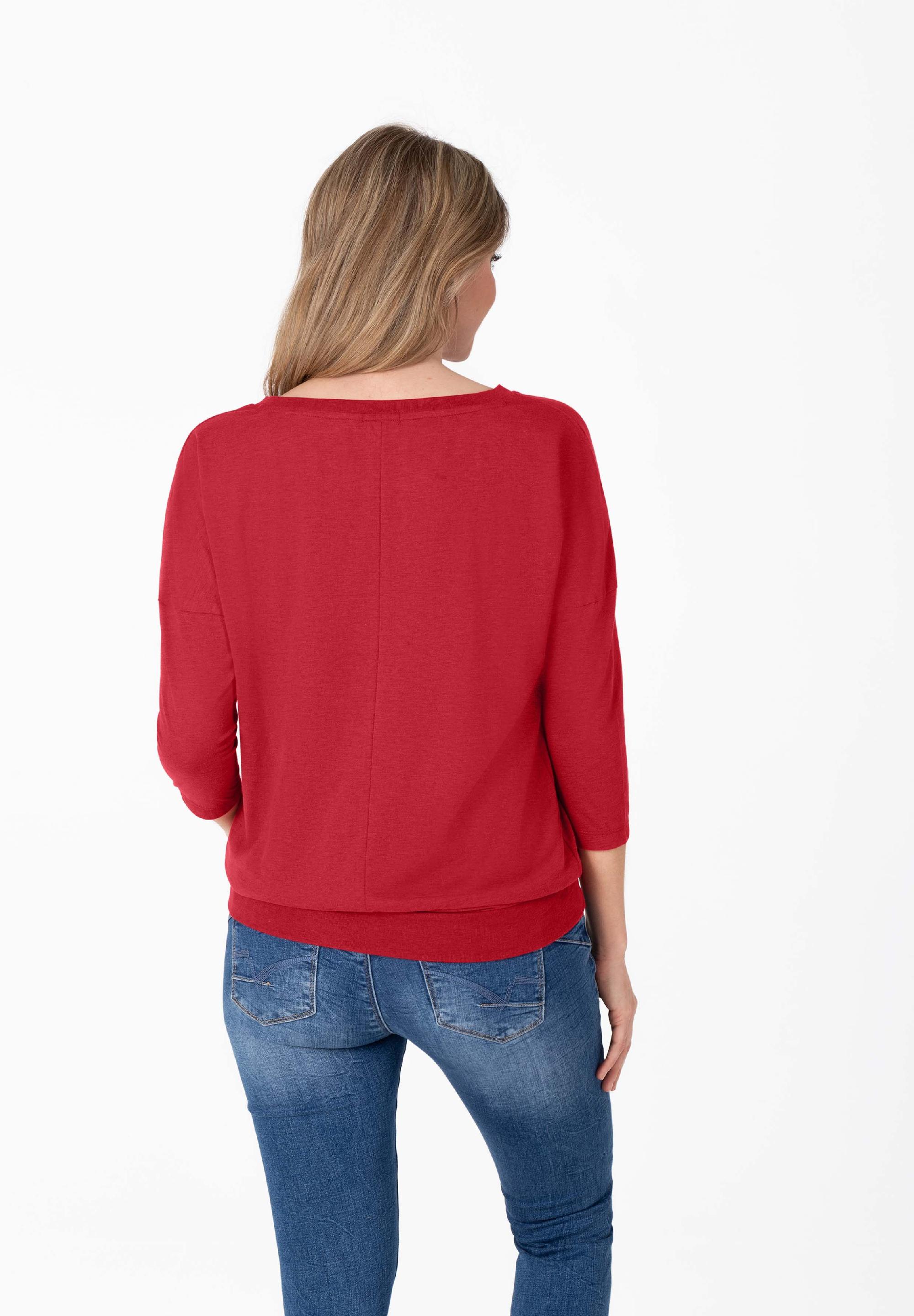 Rib Hem 3/4 Sleeve