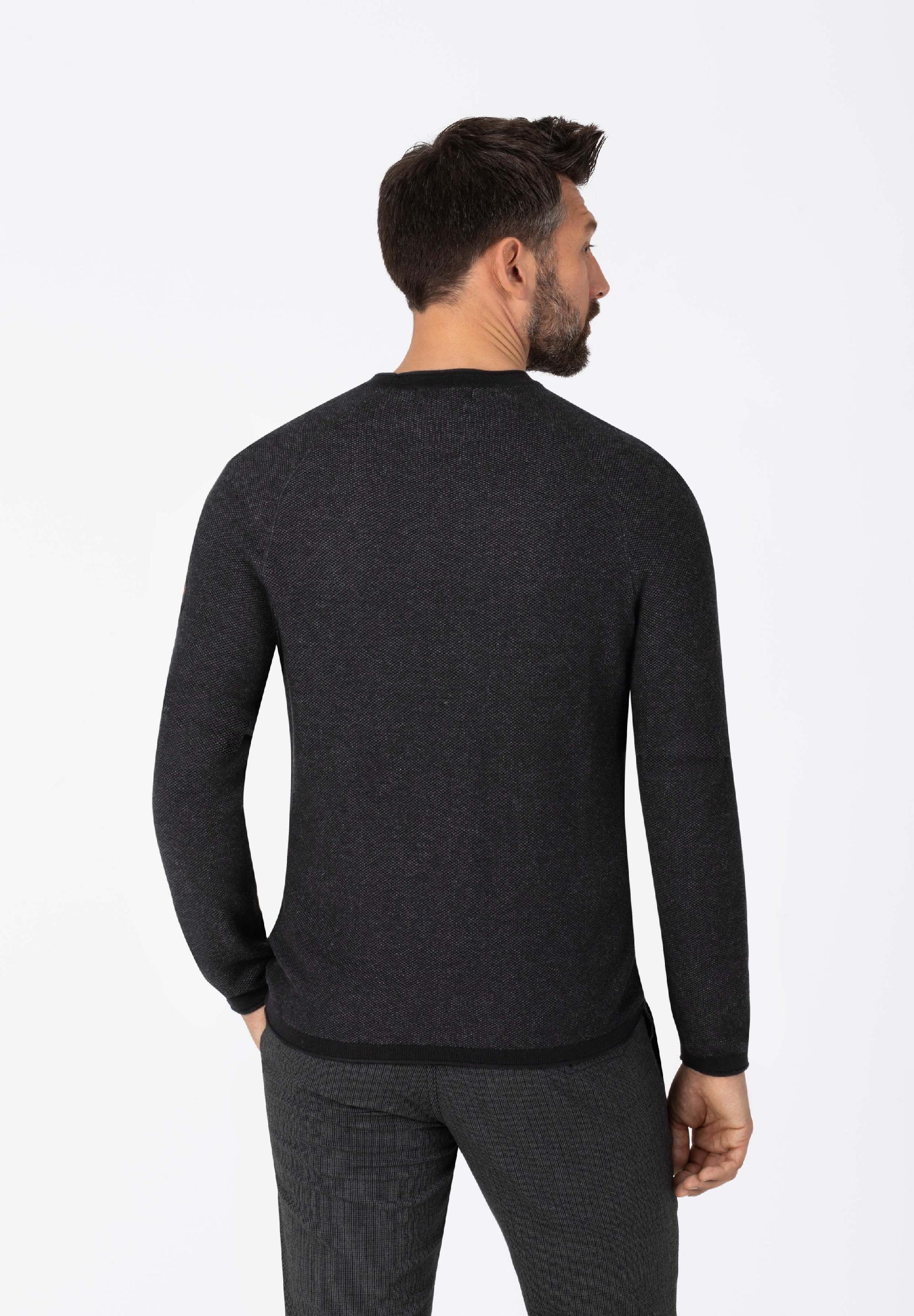 Spiral Knit Crewneck