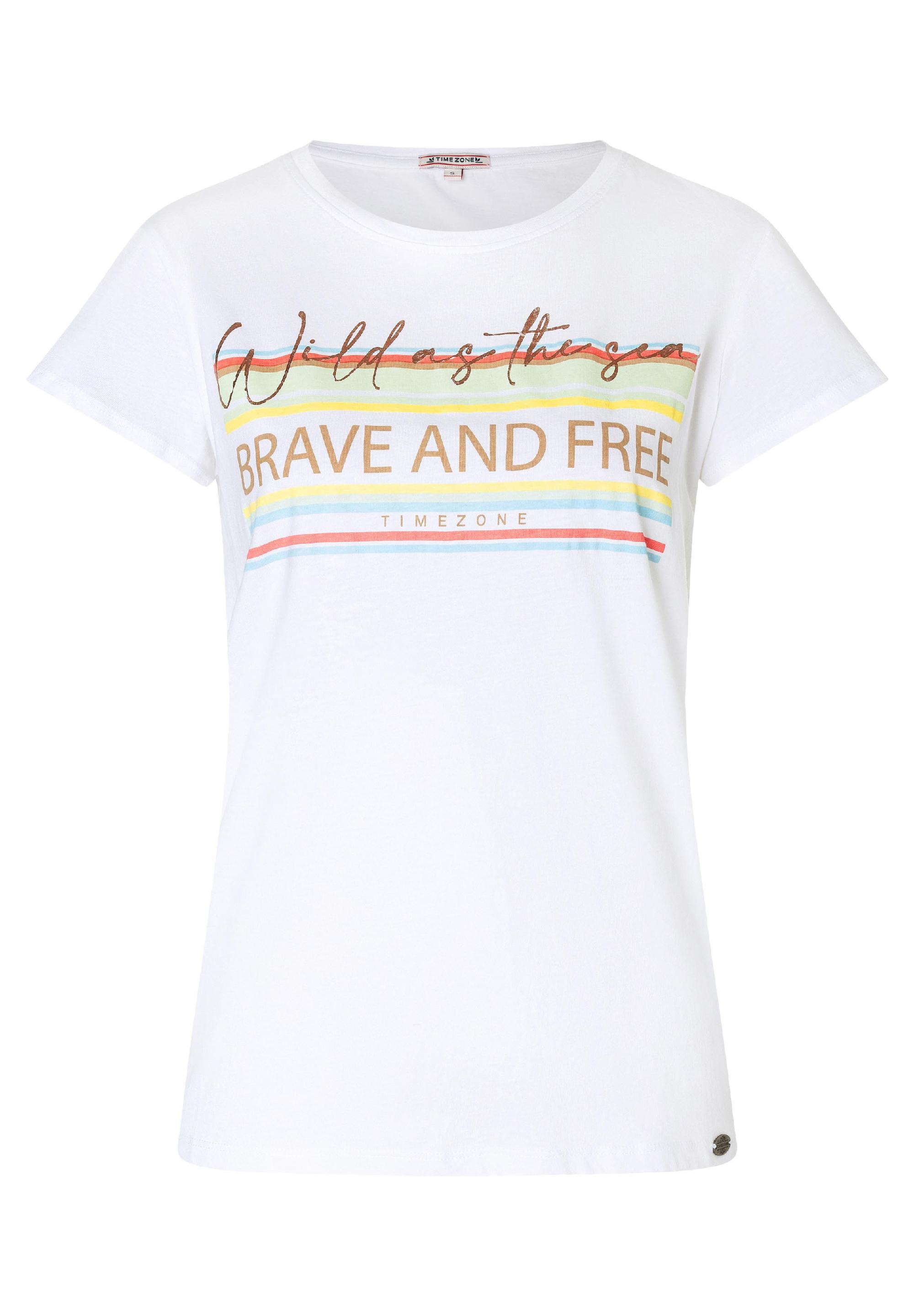 Brave and Free T-Shirt decoration