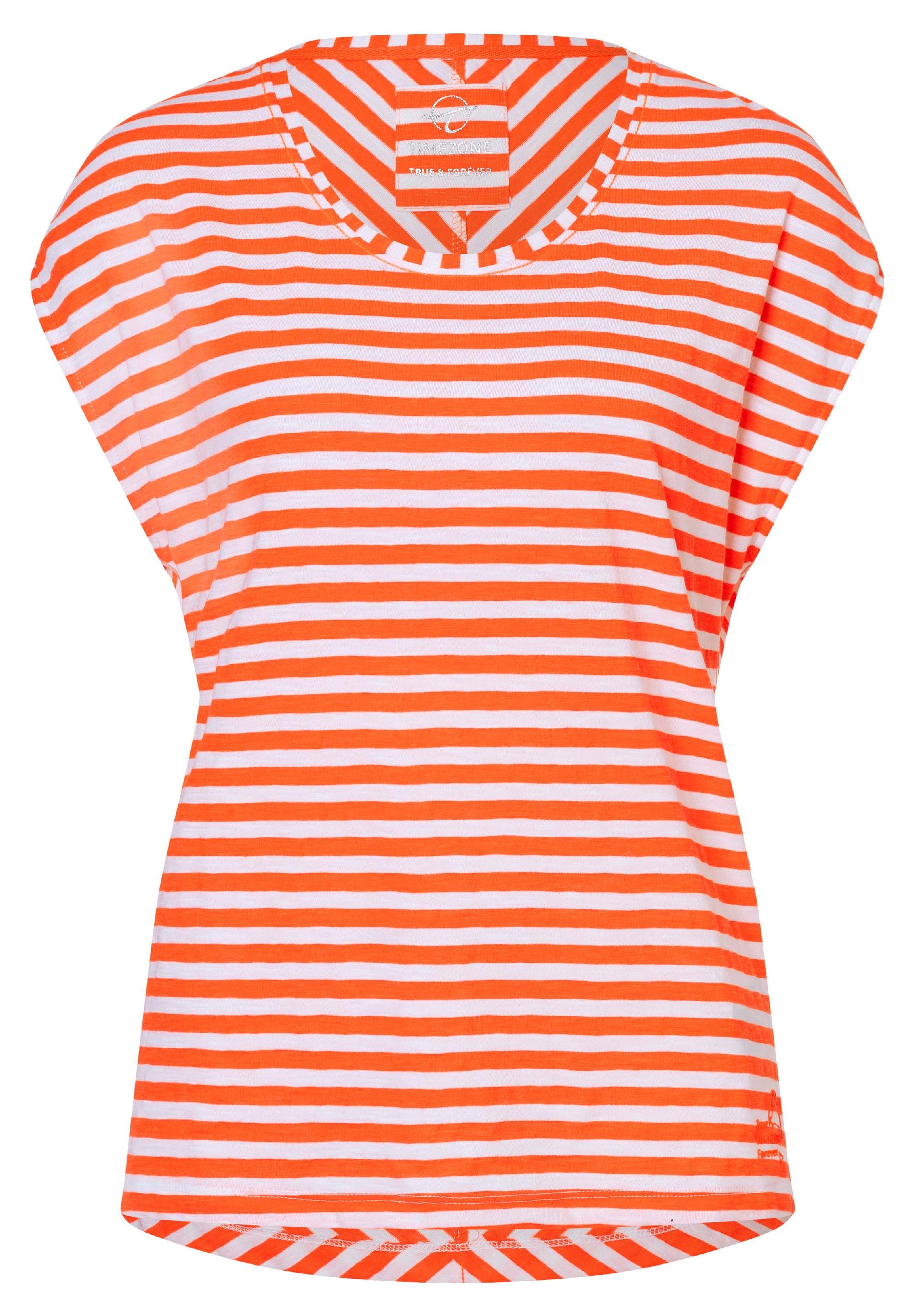 Striped Round Neck T-Shirt