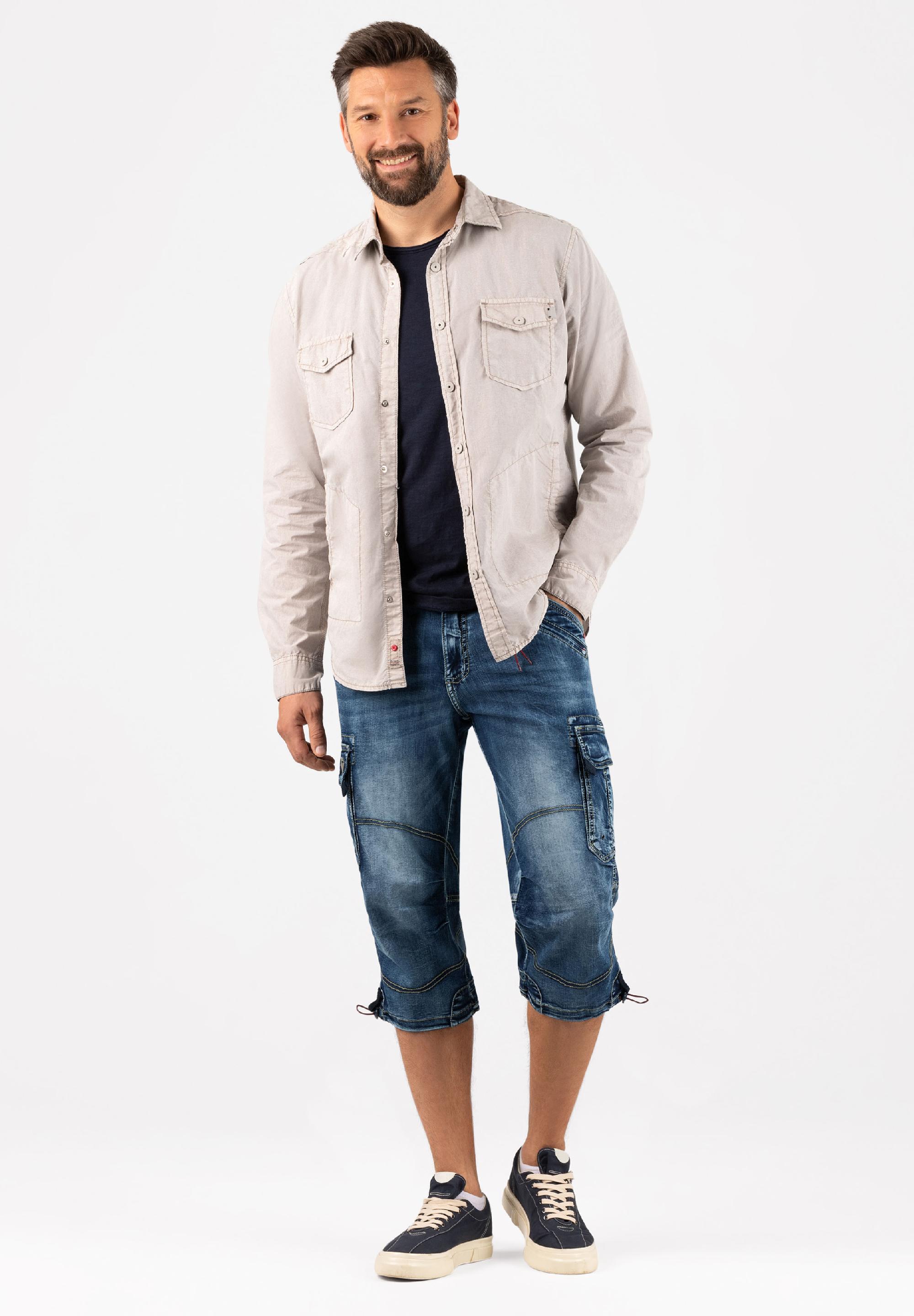 Loose MilesTZ Short embroidery / zipper