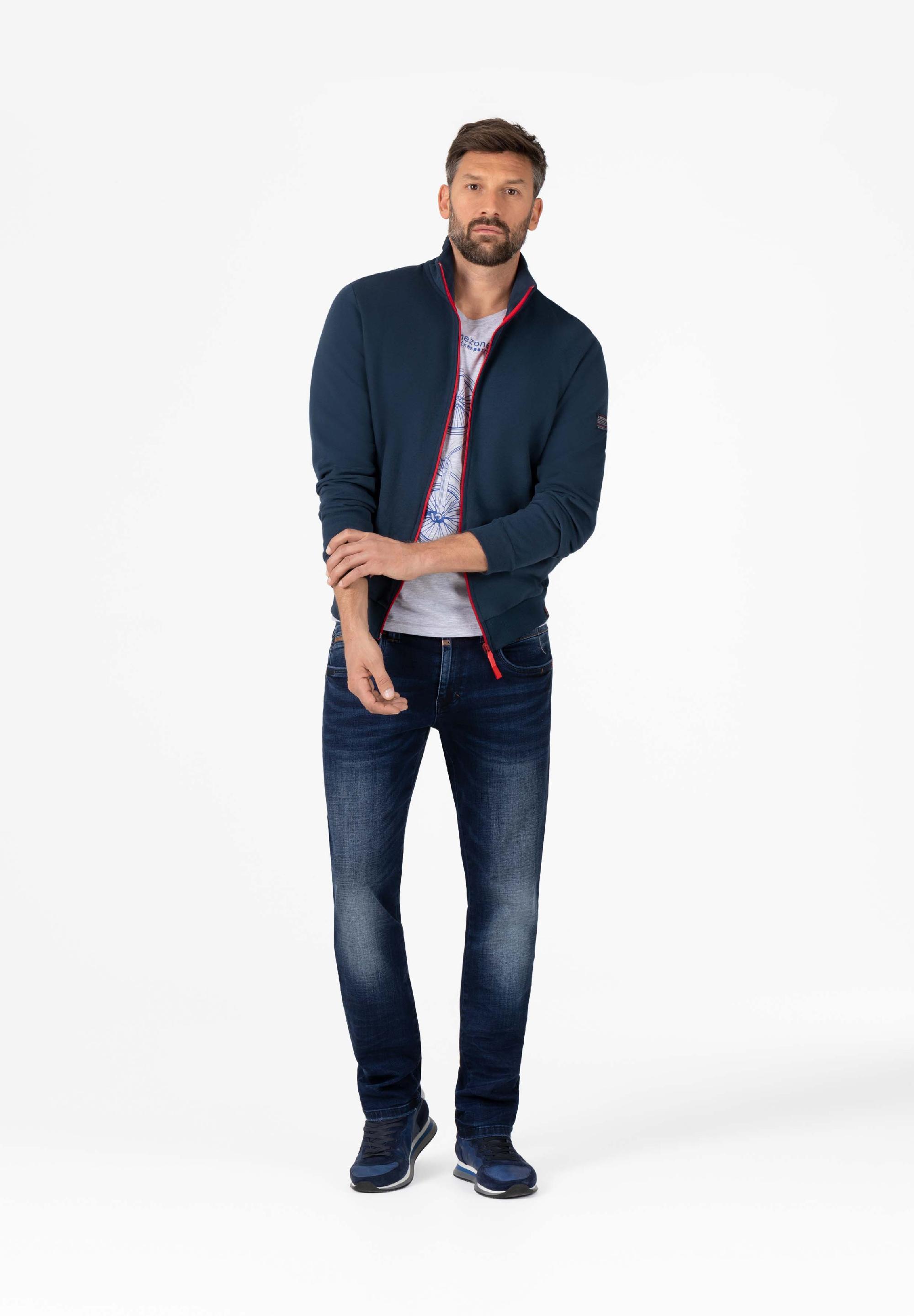 Standup collar jacket zipper