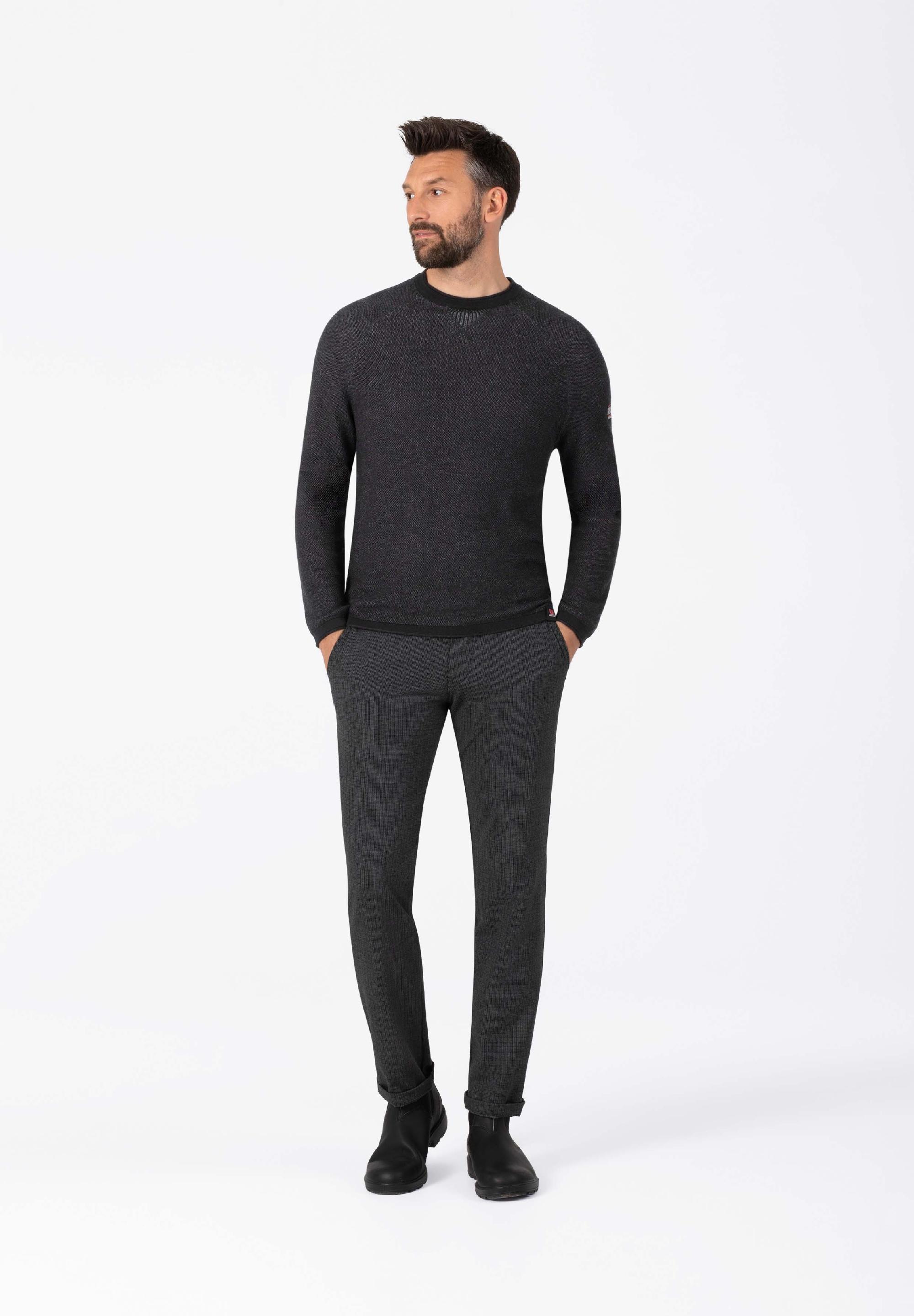 Spiral Knit Crewneck