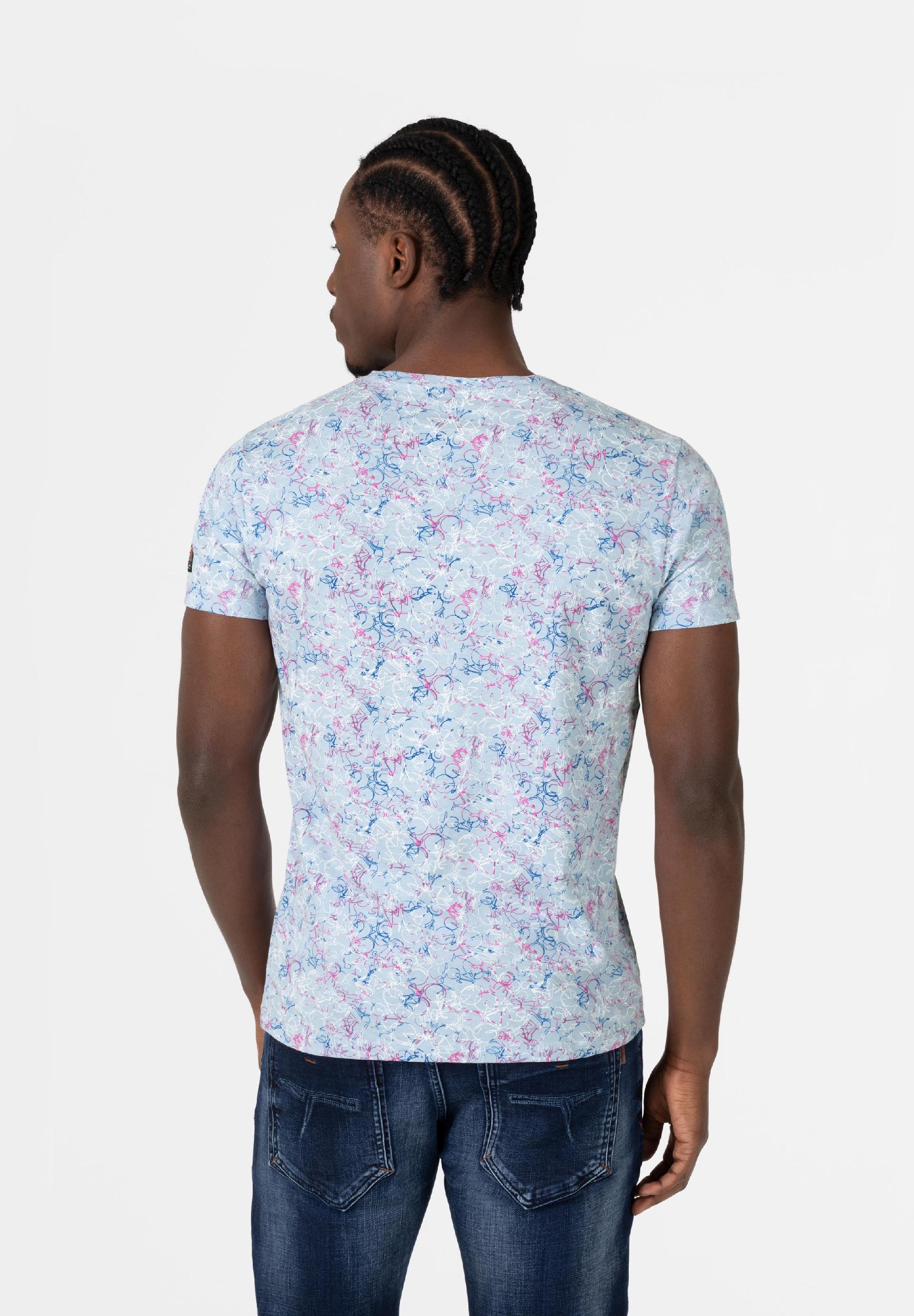 Printed V T-Shirt print